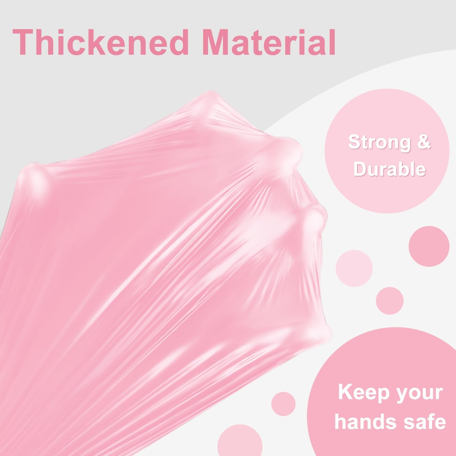 Etokfoks -  Dog Poop Bags 16 Rolls 240 Bags Pink 12 6x8 3 in Leak Proof Easy Tear for Small Mediu...