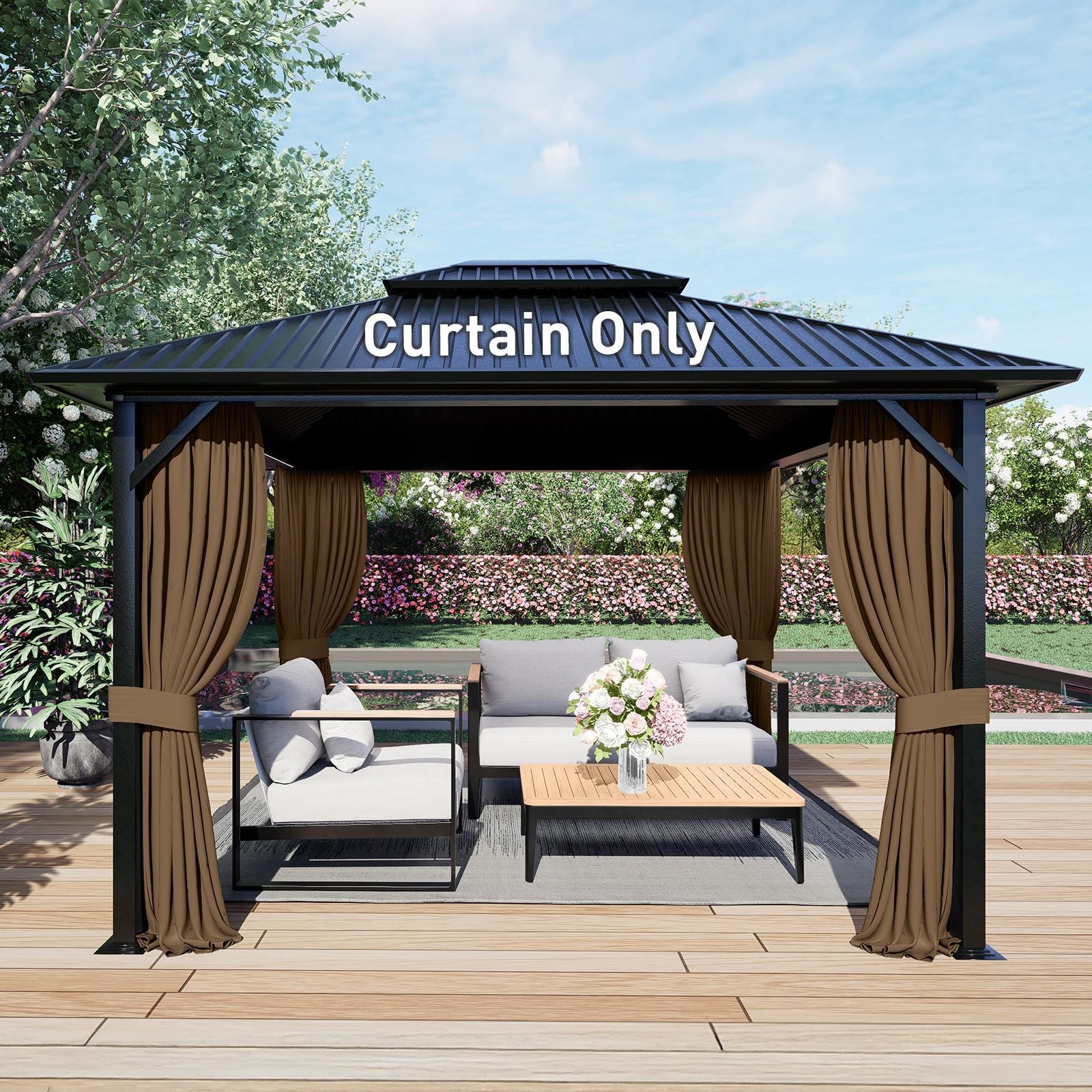 Aoodor A029-PBNBN Gazebo-Parts-Accessories - View #4
