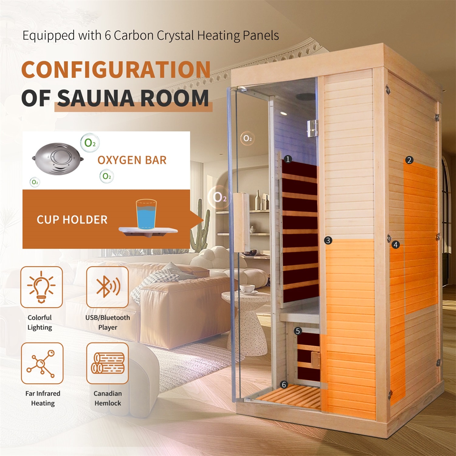Mondawe MO-RG00024 Indoor-Saunas - View #2