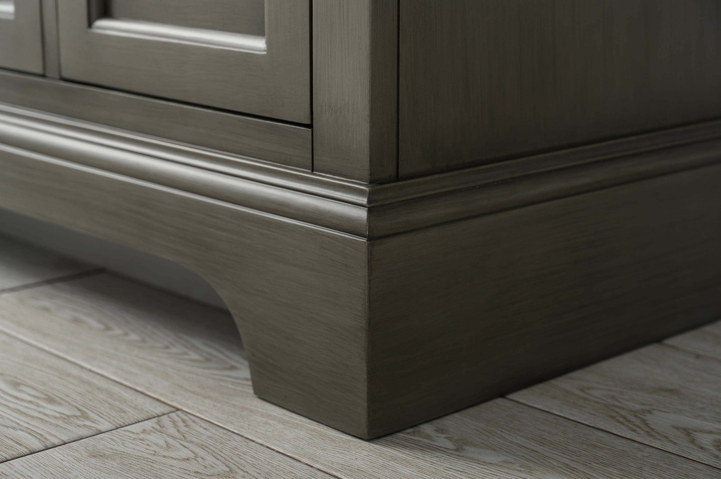 36-Inch Silver Grey Single Sink Bathroom Vanity with Quartz Top