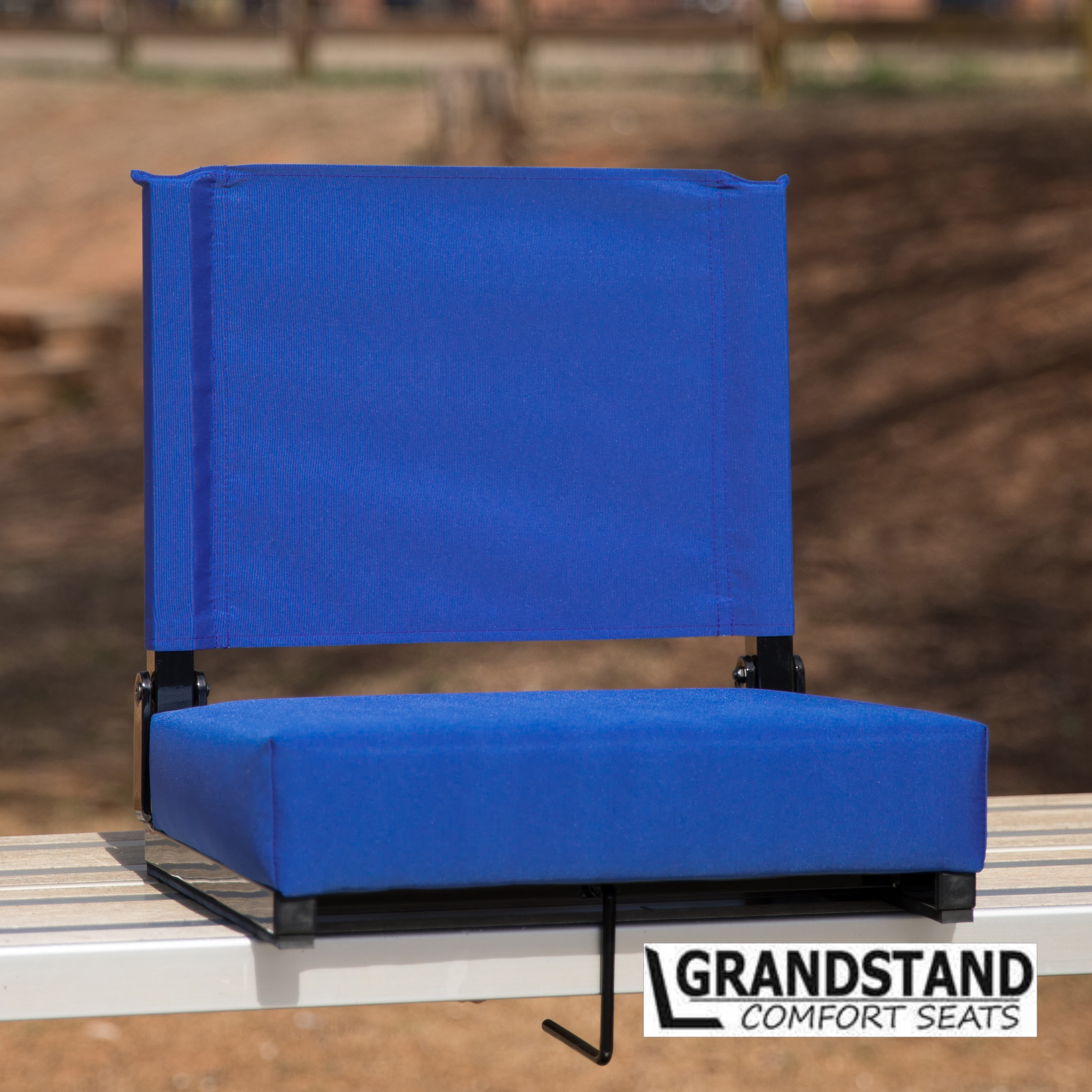 Stadium Seats for Bleachers, Bleacher Seats with Ultra Padded Comfy Foam  Backs and Cushion, Wide Portable Stadium Chairs with Back Support and  Shoulder Strap 