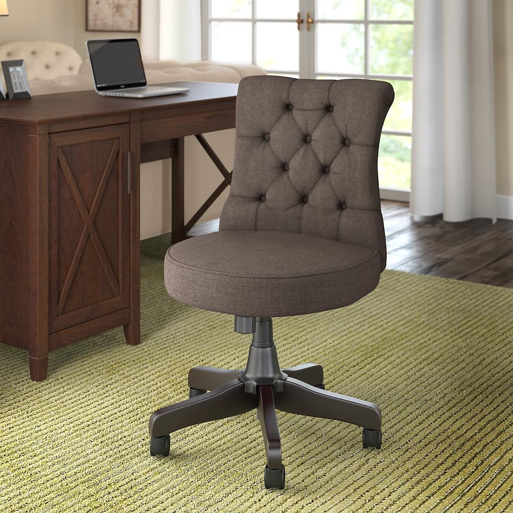 bush business furniture arden lane mid back tufted office chair