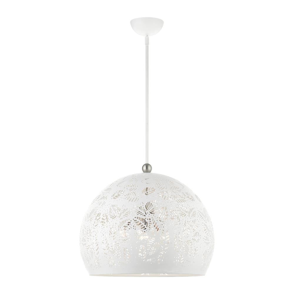 bunnings white pendant light