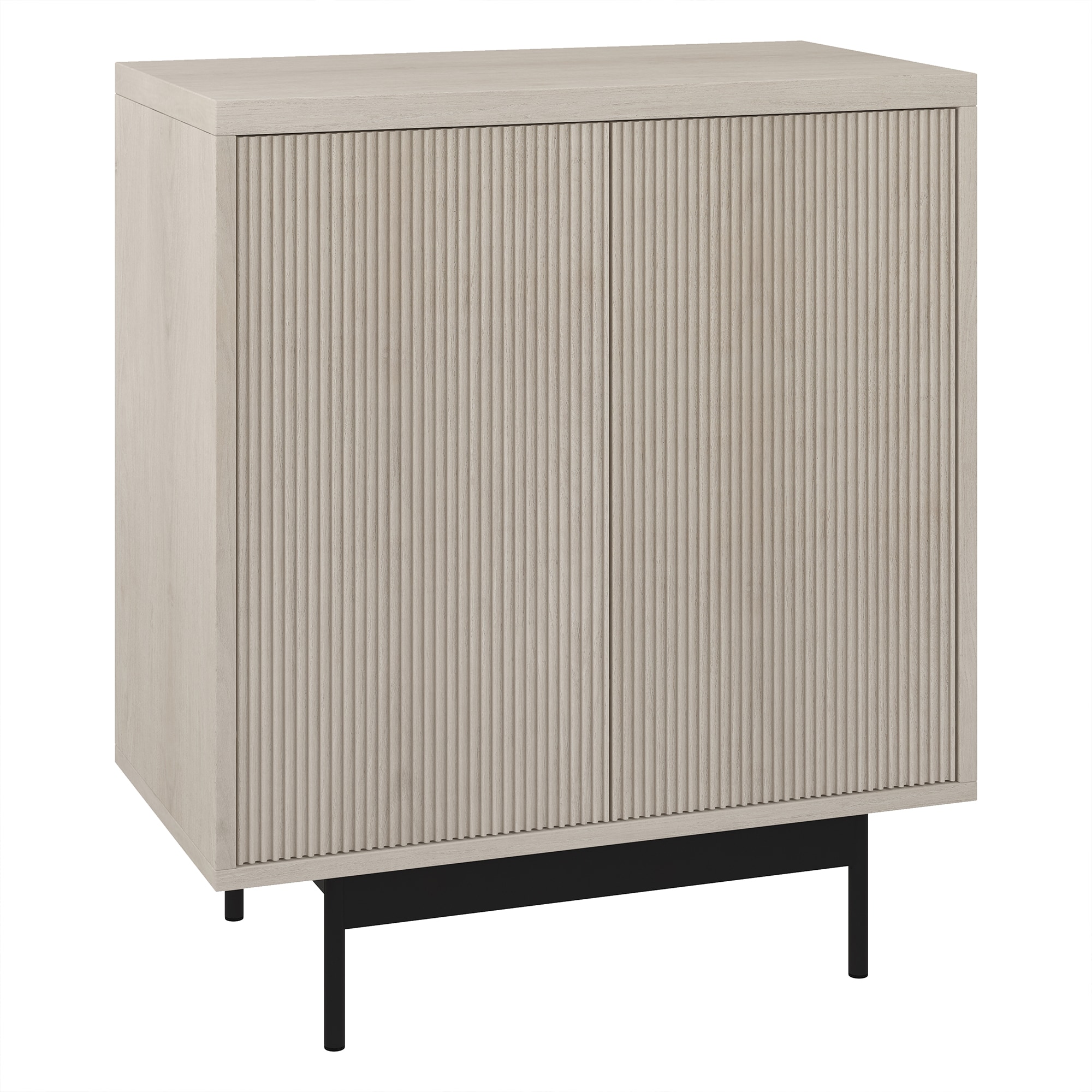 Hailey Home AC1959 28-in W Alder White Accent Cabinet