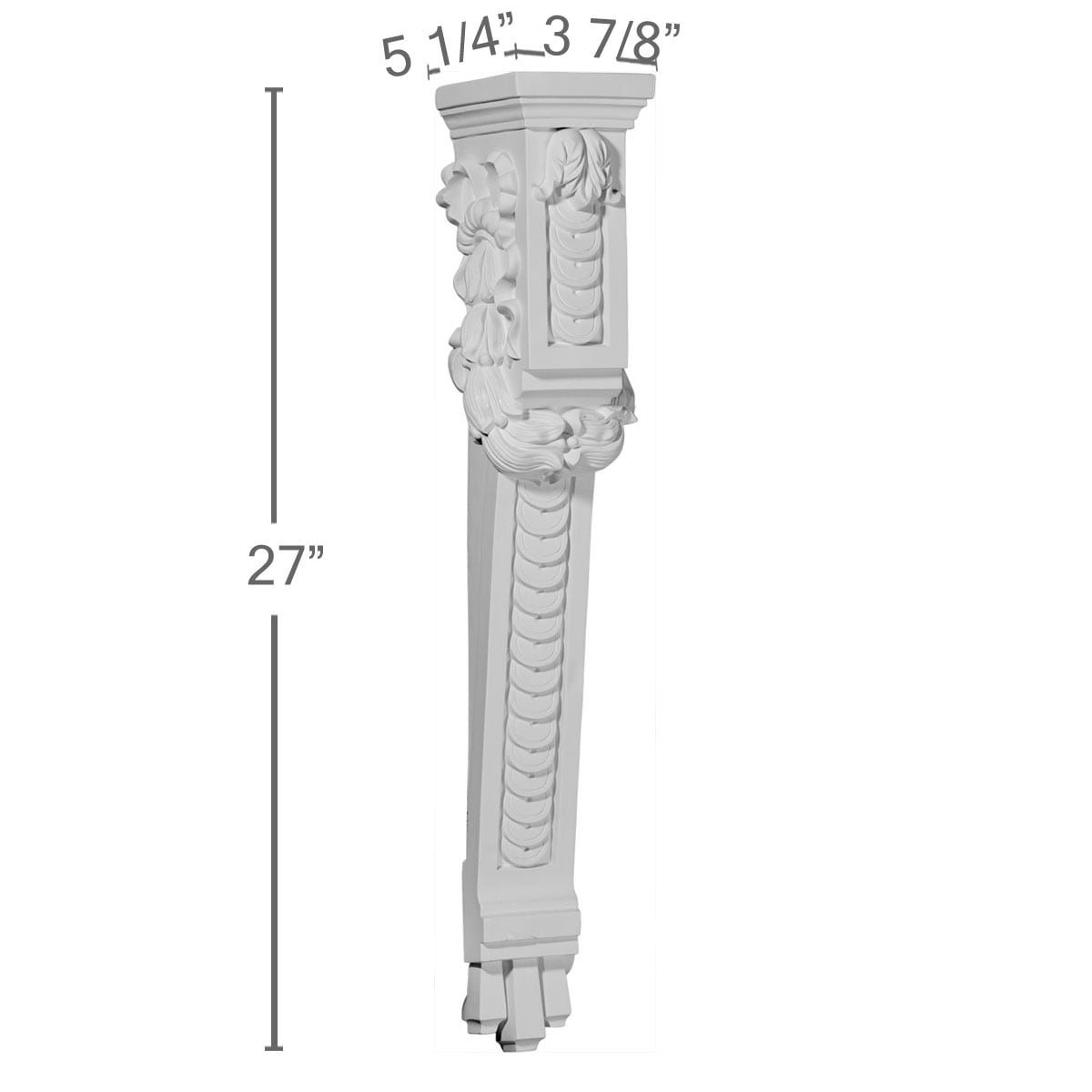 Ekena Millwork COR03X05X27OD corbels - View #2