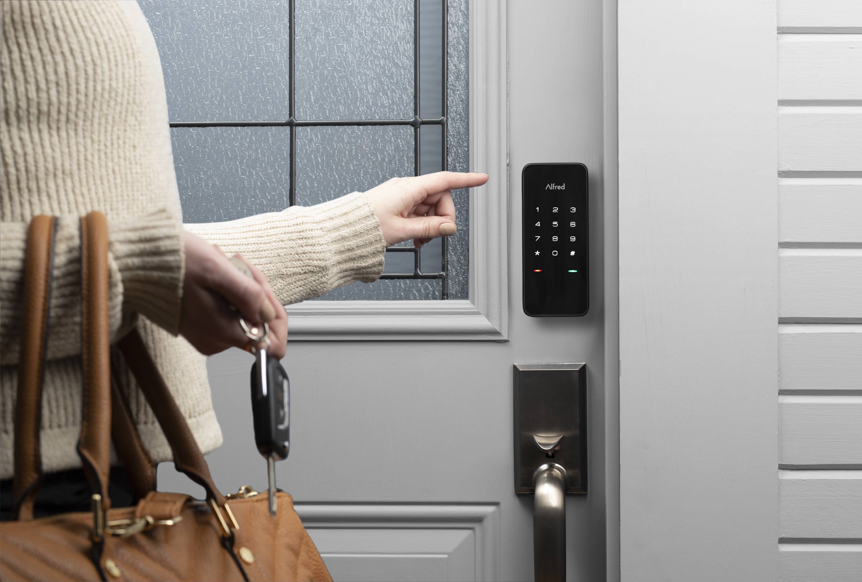 Alfred DB1-C-BL Electronic-Door-Locks - View #3