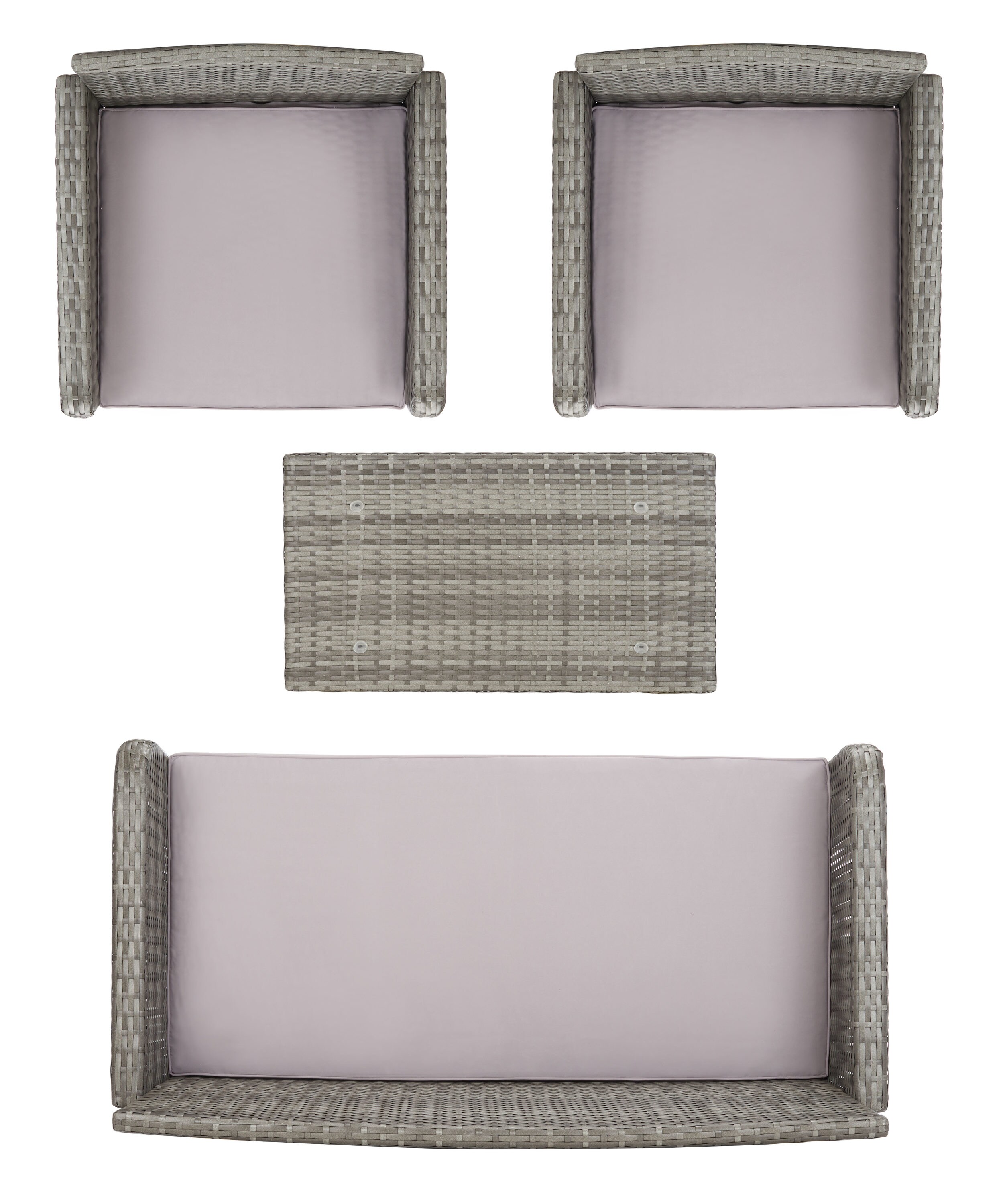 Safavieh PAT7505B Patio-Conversation-Sets - View #6