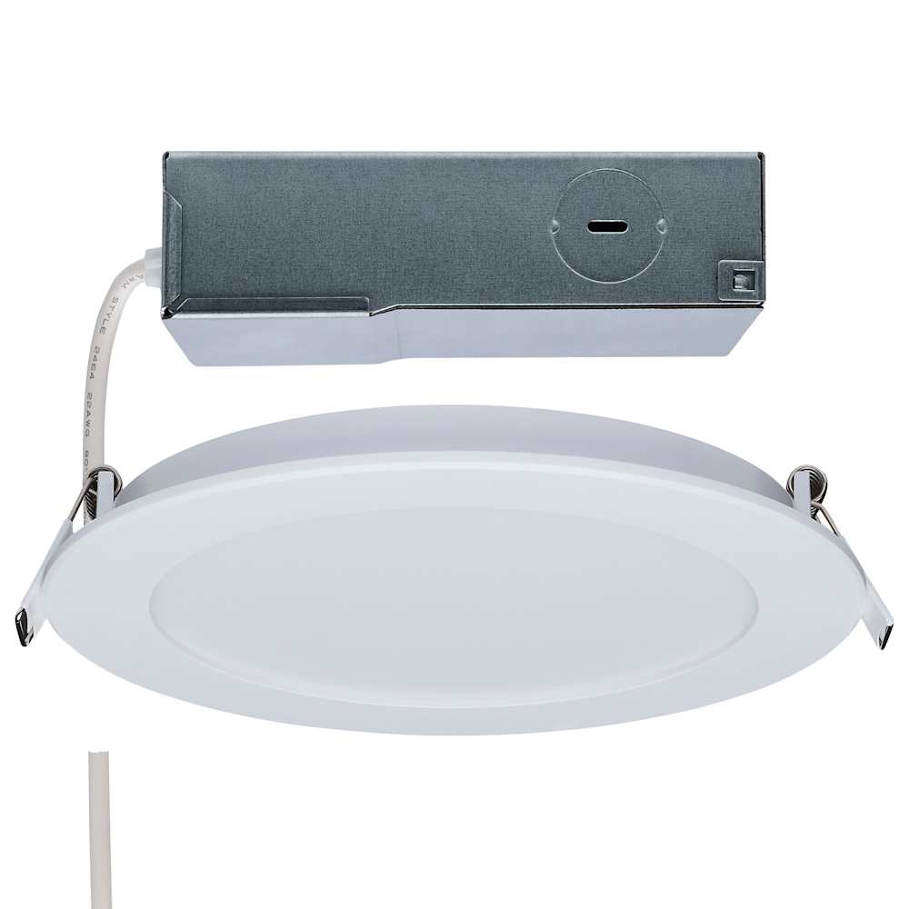  Lighting S11681 ColorQuick LED Canless Recessed Fixture with 6 Inch Wafer Trims  Airtight