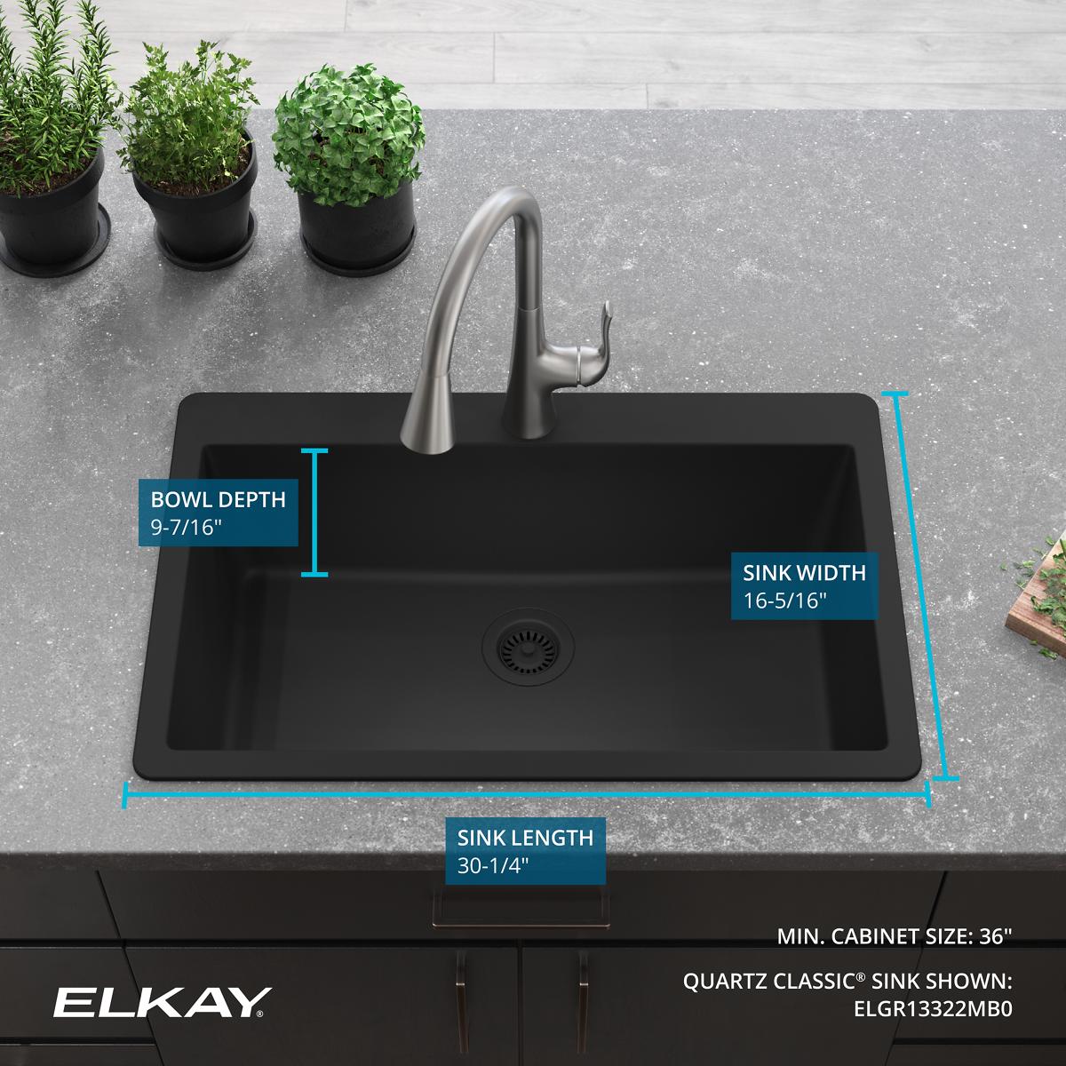 Elkay ELGR13322MB0 Kitchen-Sinks - View #6