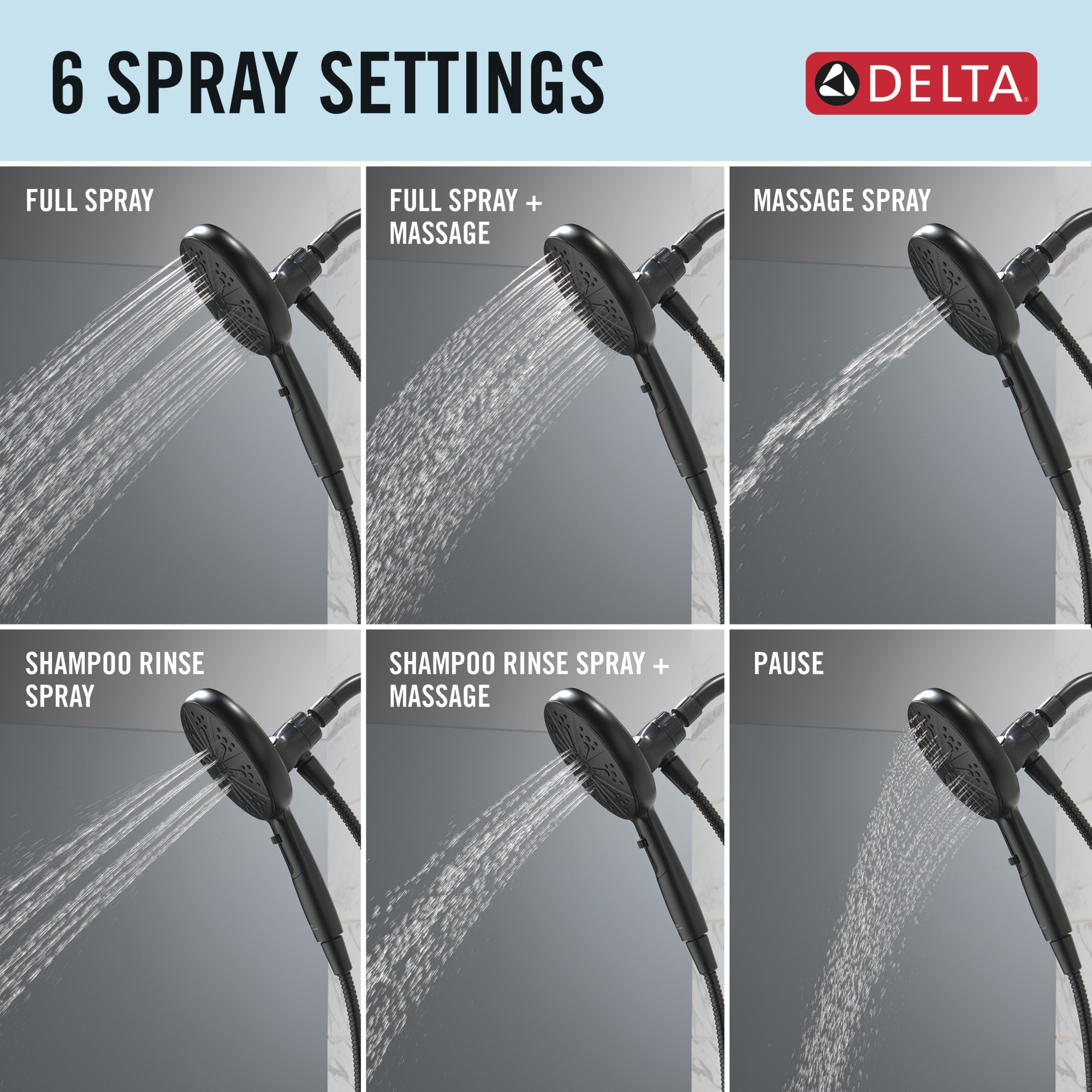 Delta 144749-BL-HS Tub-Shower-Faucets - View #6