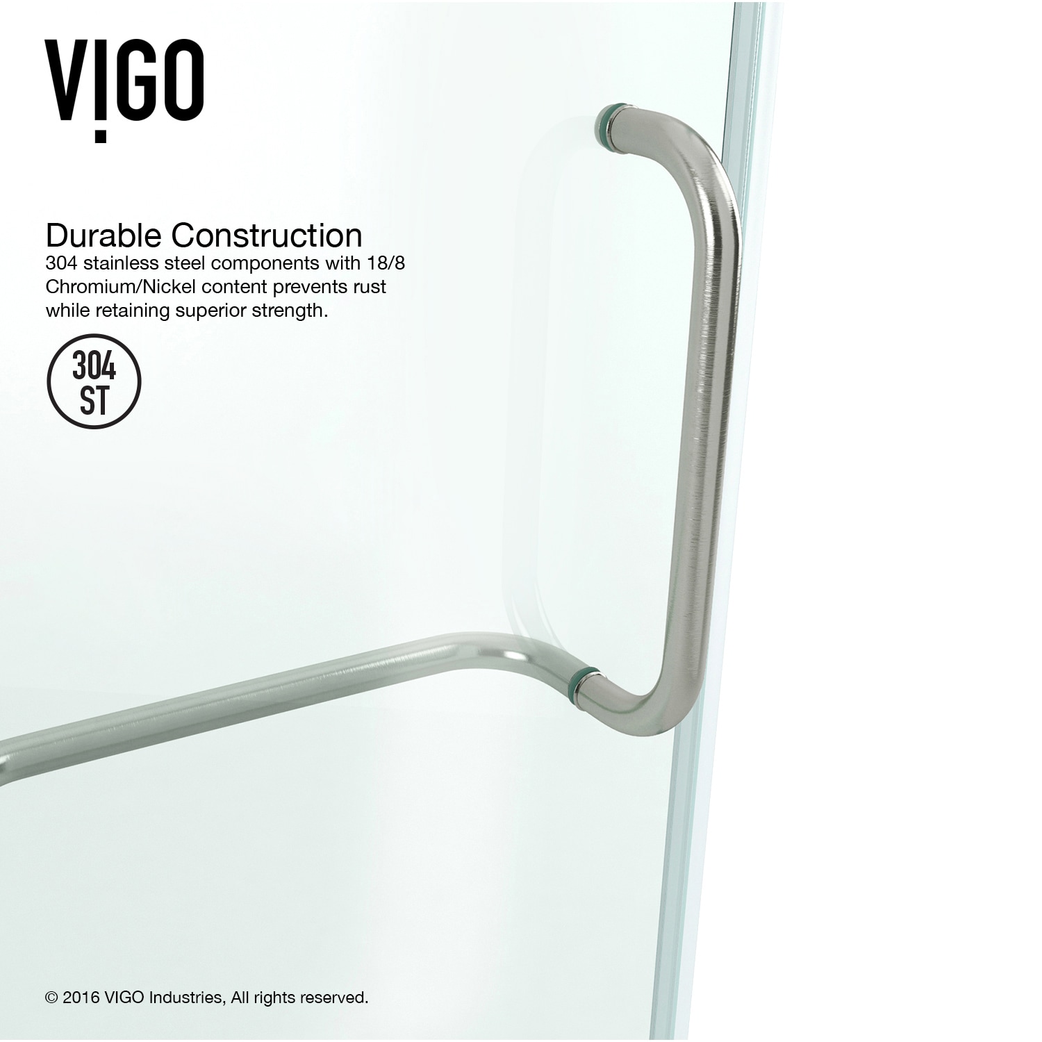 VIGO VG6011BNCL363W Alcove-Shower-Kit - View #5