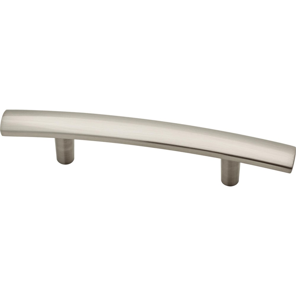 Brainerd P24425W-SN-CP Caroline 3-in , 76mm Center to Center Satin Nickel Arch Bar 6 -Pack