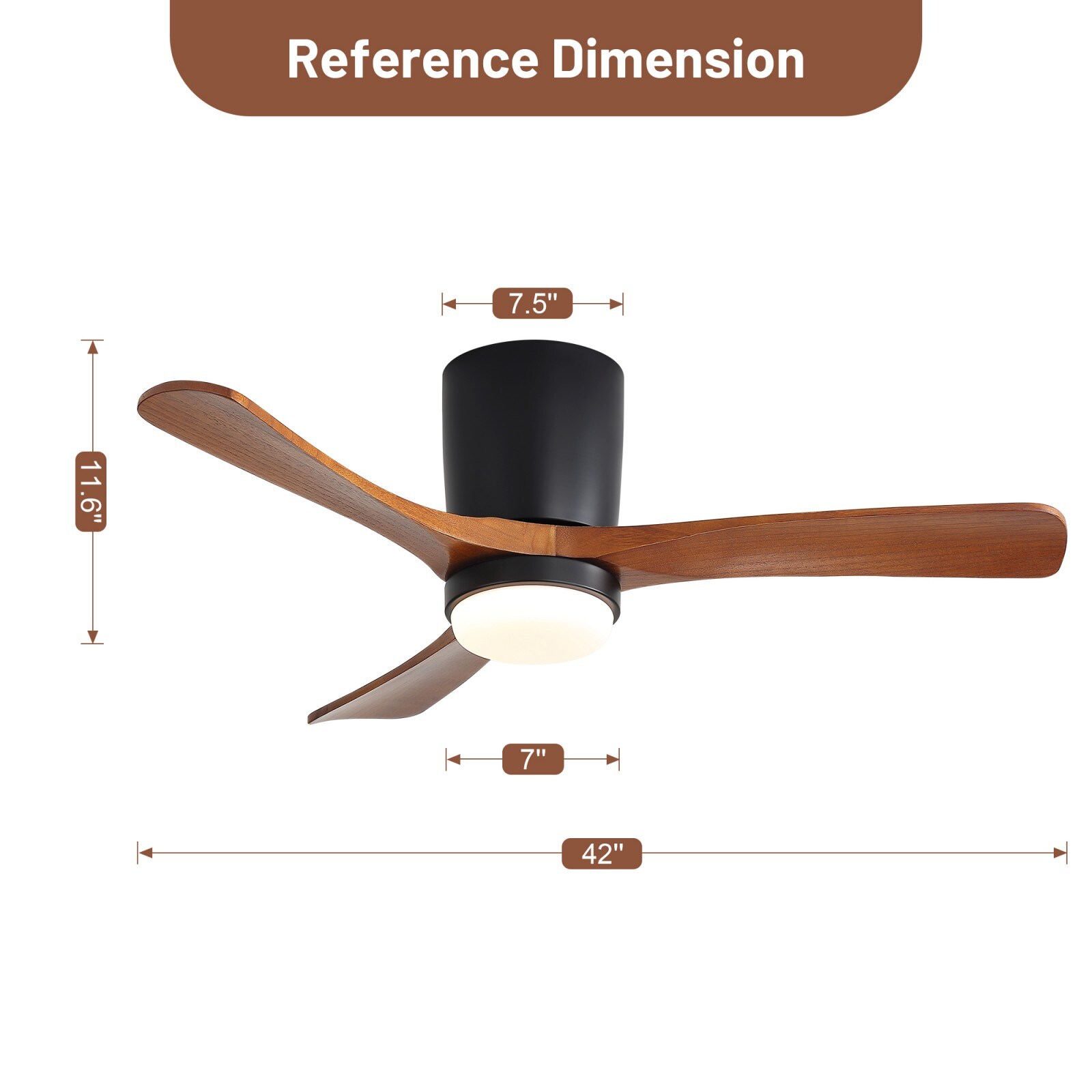 GlasFlength LW-CF-007 Ceiling-Fans - View #3
