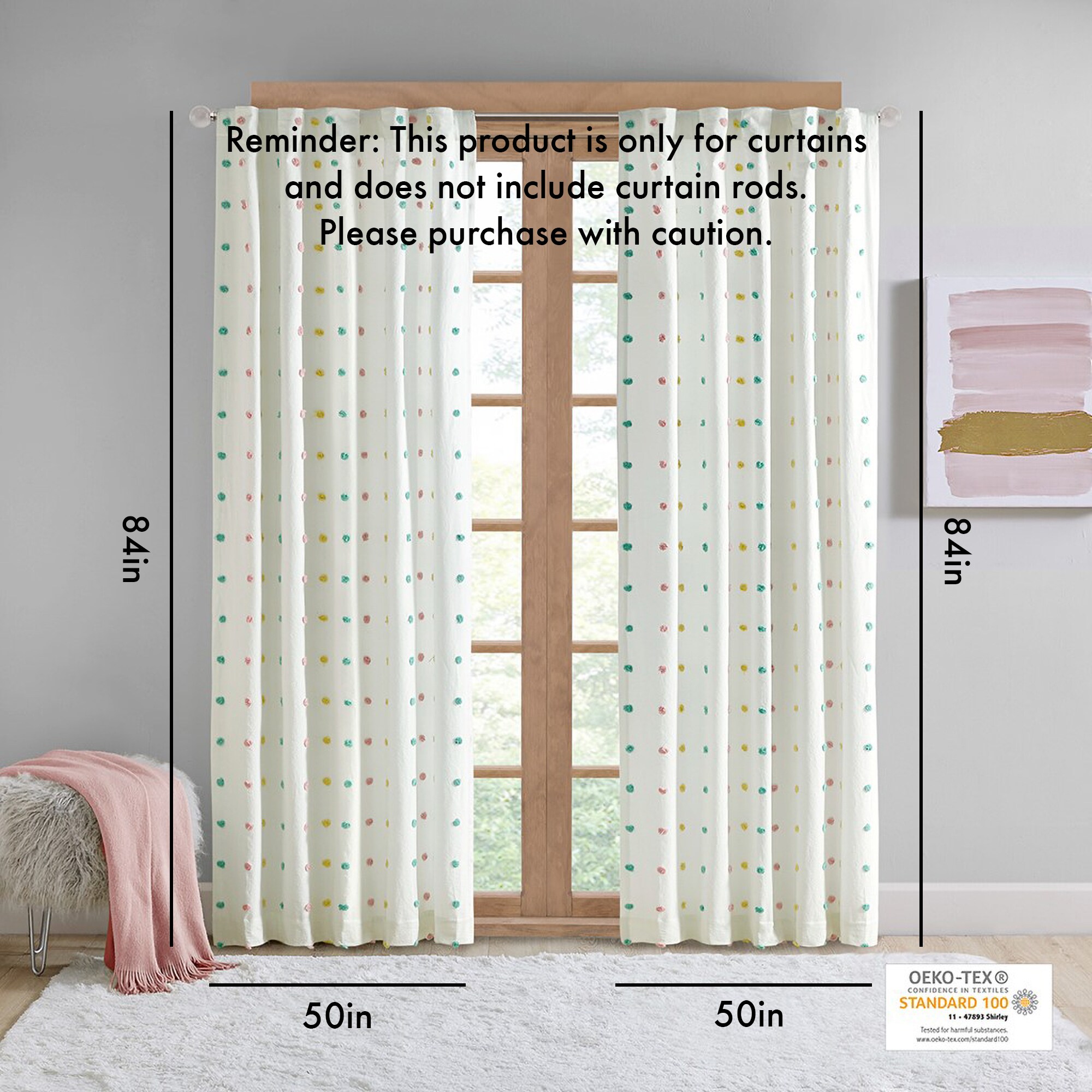 LUXEYARD DS-M-BAC02115 curtains - View #3