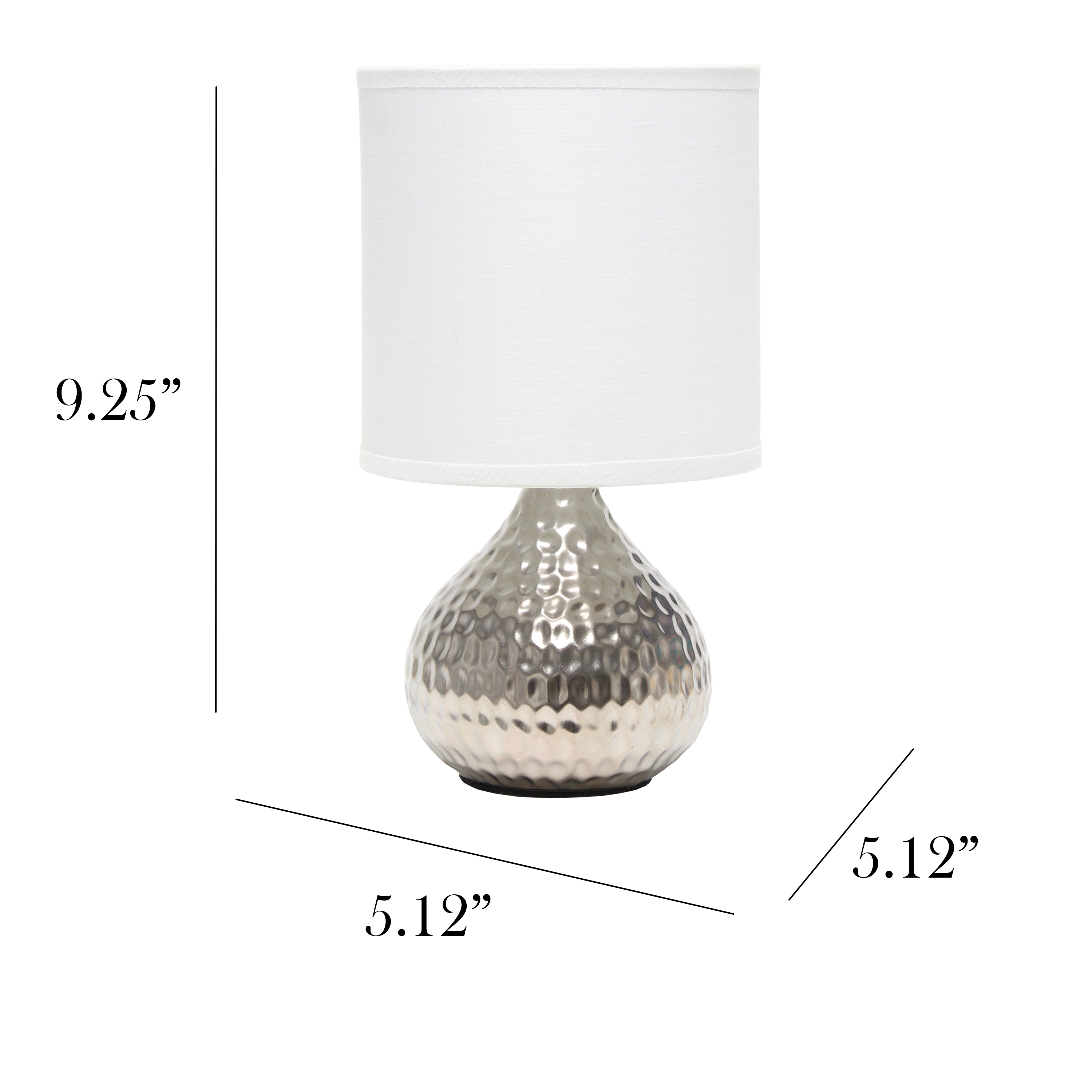 Simple Designs LT2073-SVW Table-Lamps - View #3