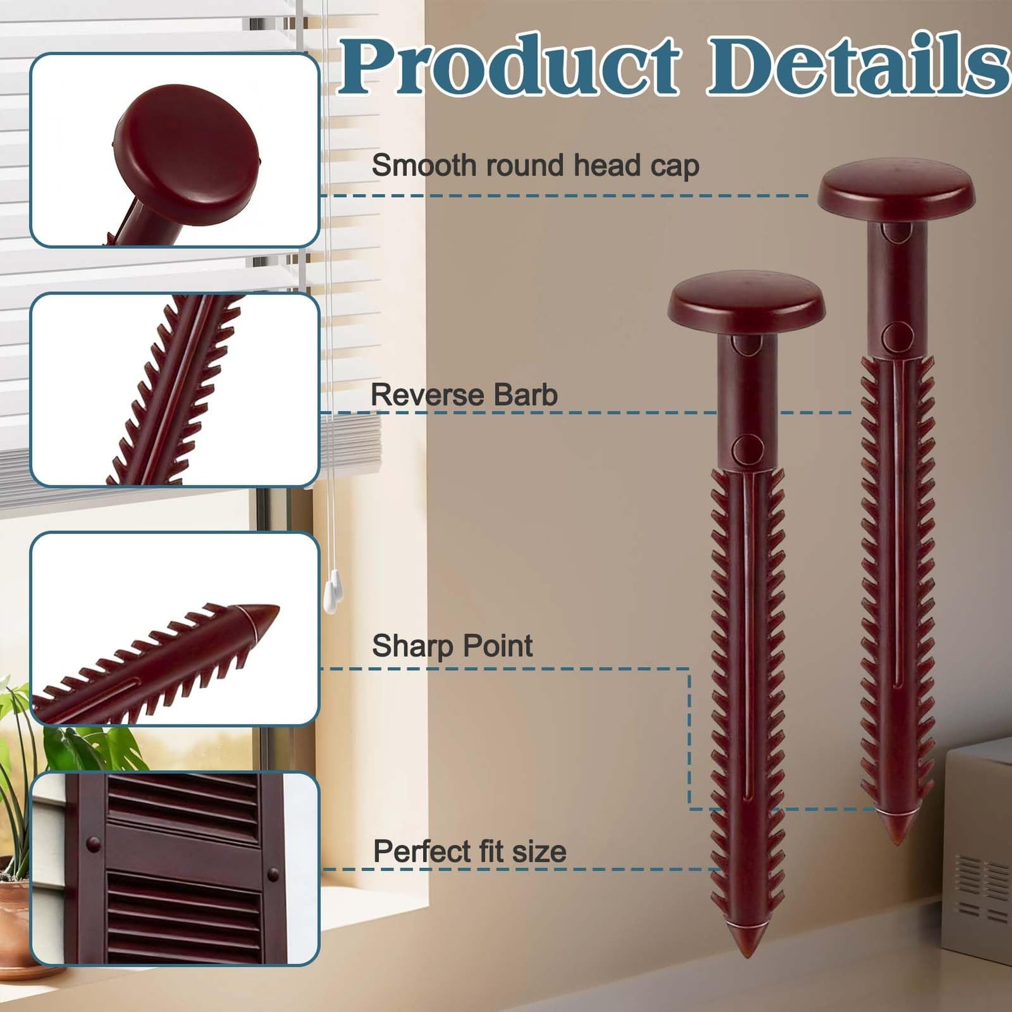 Numhew NHWILL93789 Exterior-Shutter-Hardware - View #4