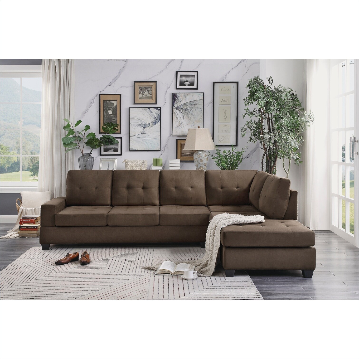 Naturefalls CJSGY391ORNJ Sofas-Loveseats - View #2
