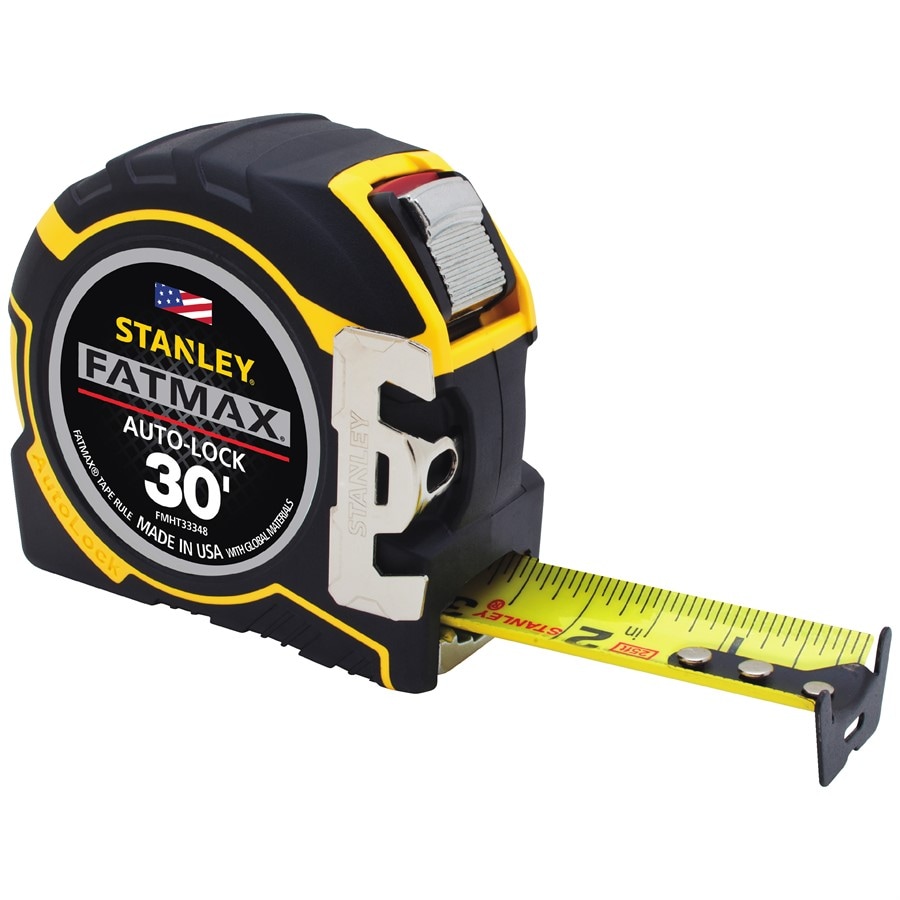 Stanley FATMAX 30-ft Auto Lock Tape Measure at