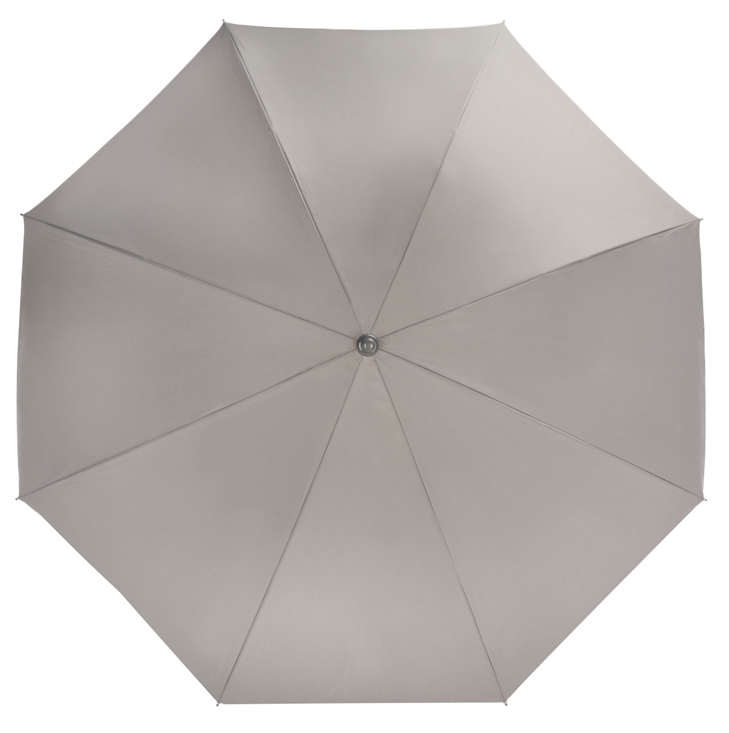Laurenti 6-Person Grey Glass-Top Outdoor Dining Set with Umbrella