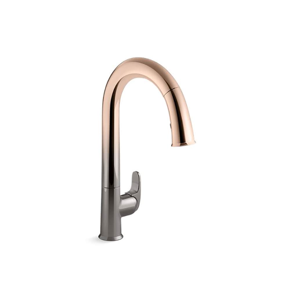 Kitchen Counter with Rose Gold Hardware - Soul & Lane