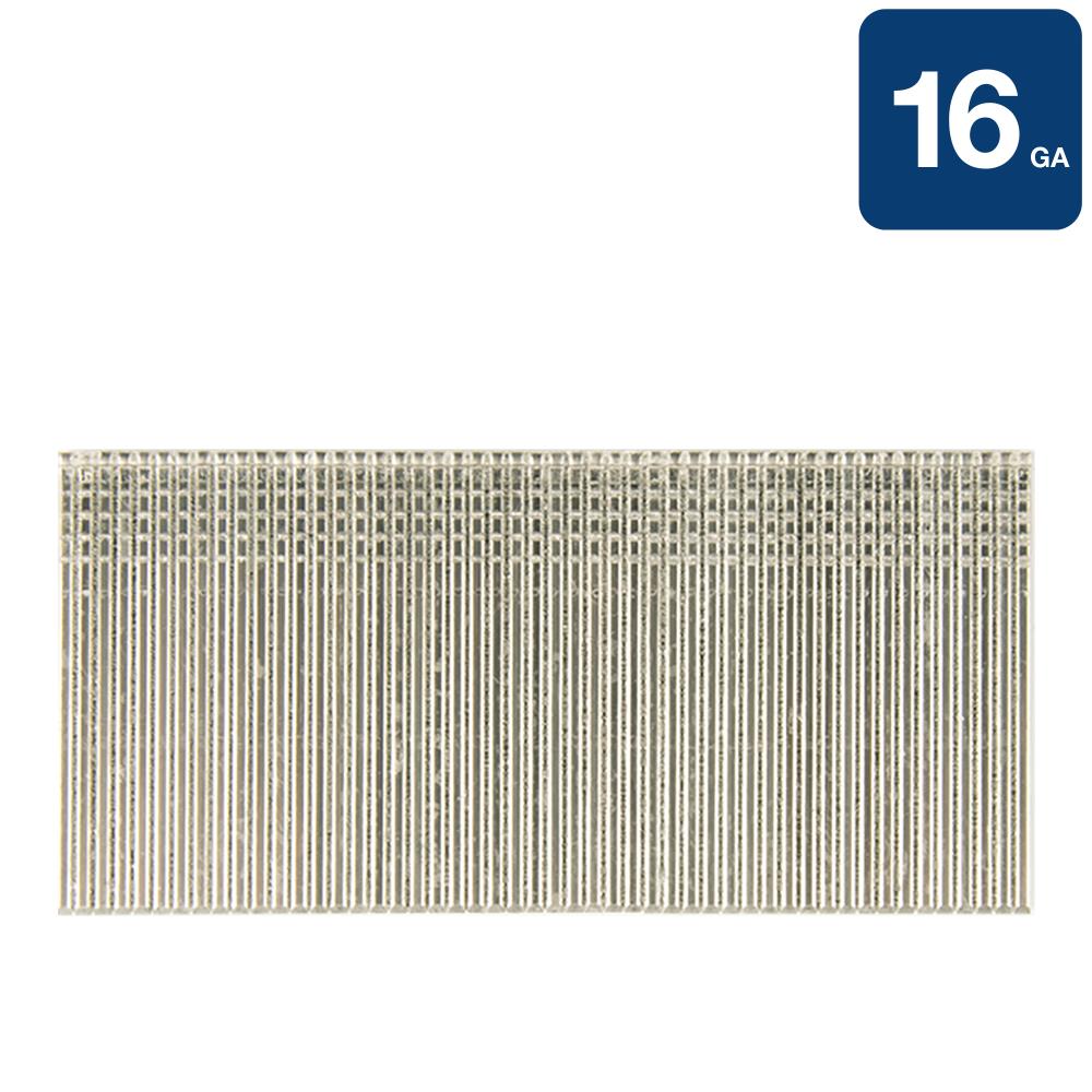 Metabo HPT 44202SHPT 1-1/2-in 16 -Gauge Straight Galvanized Collated Finish nails 1000 -Per Box