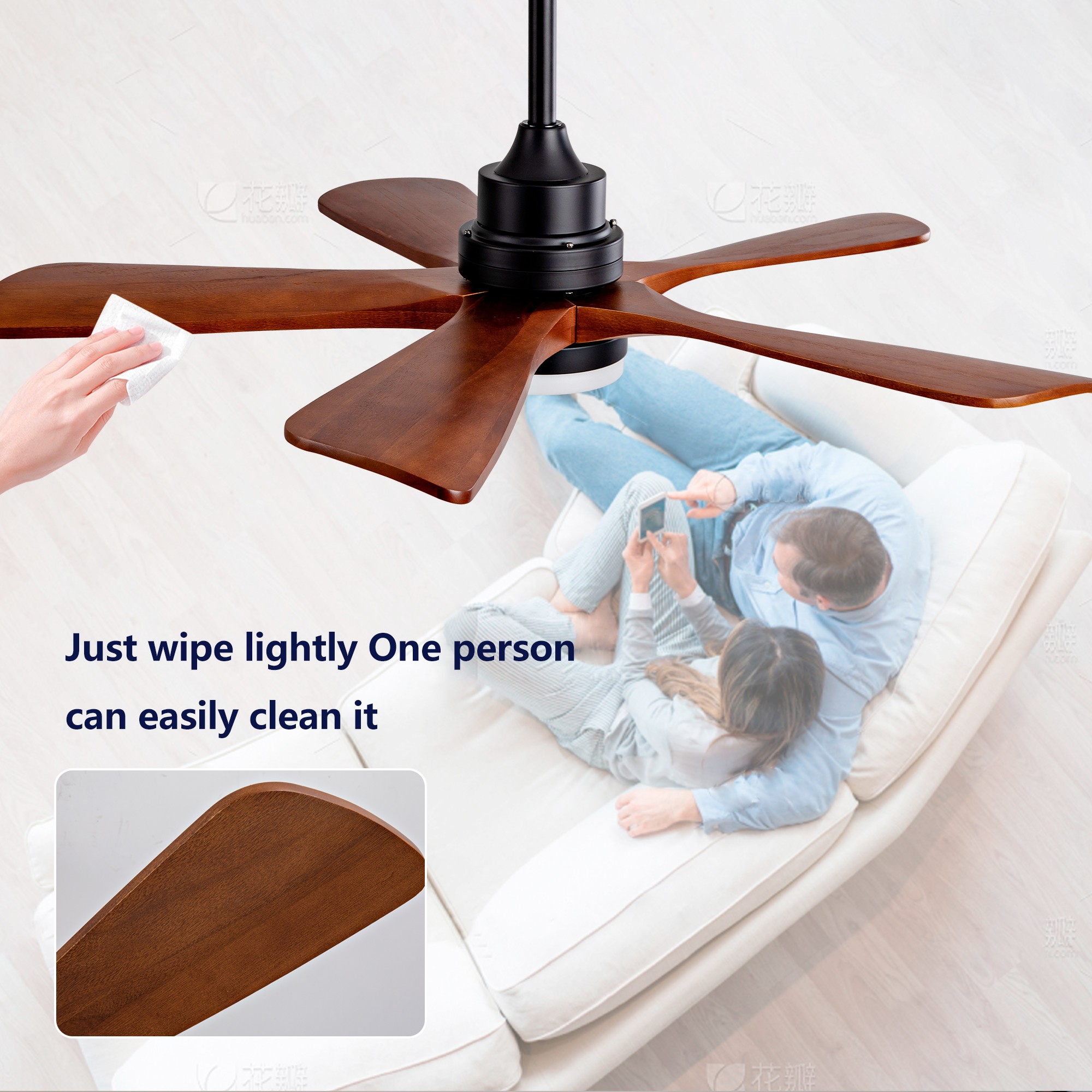 Cuschoice LWFQX-29-SPP Ceiling-Fans - View #7
