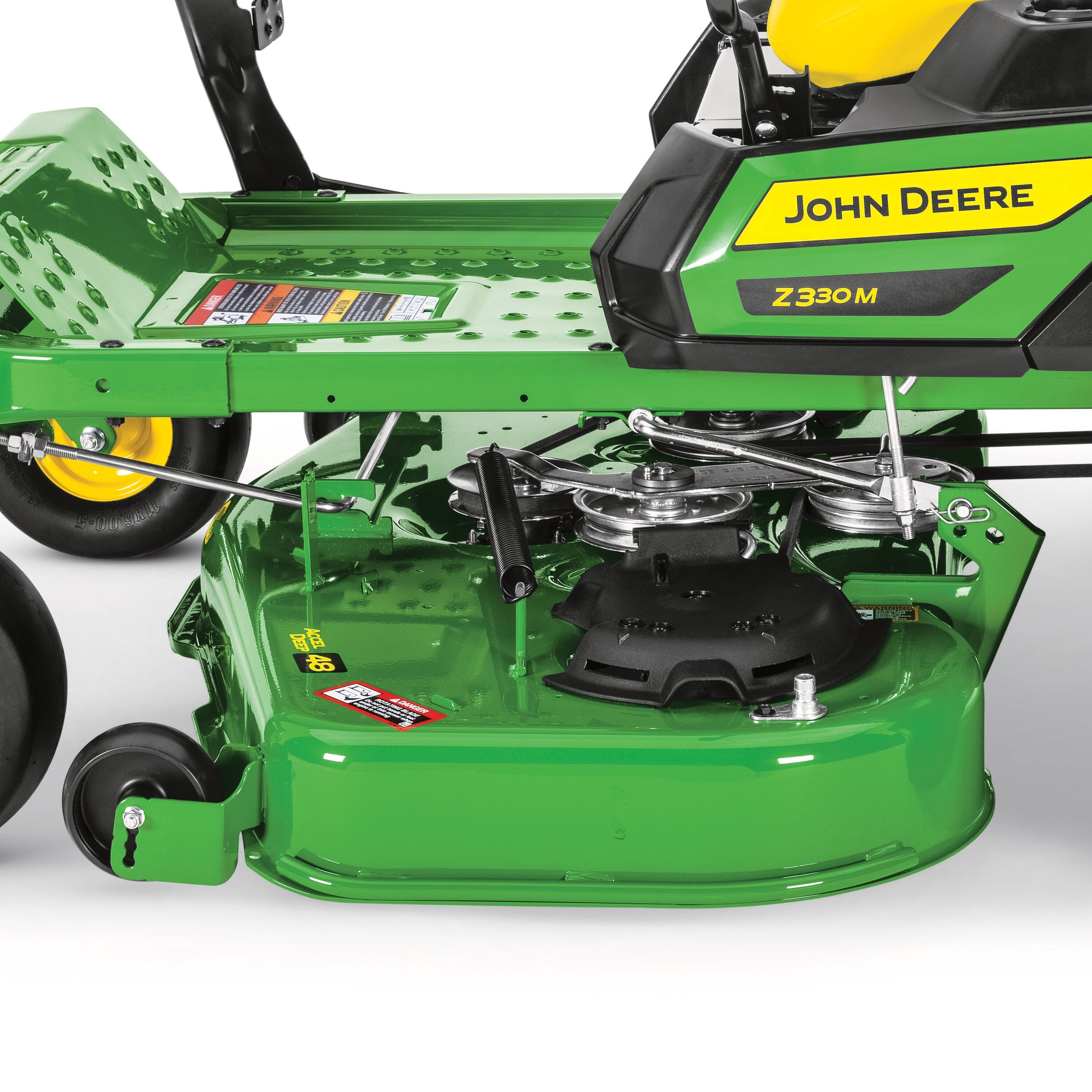 John Deere Z330m Ztrak 48 In 23 Hp V Twin Gas Zero Turn Riding Lawn Mower In The Zero Turn 2879