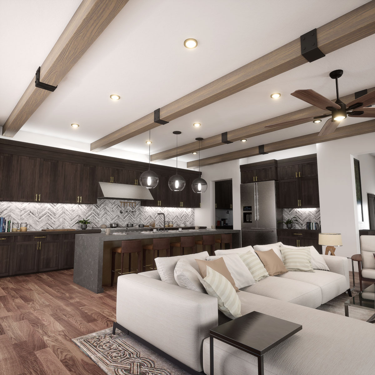 Ekena Millwork 2380478 Faux-Beams - View #8