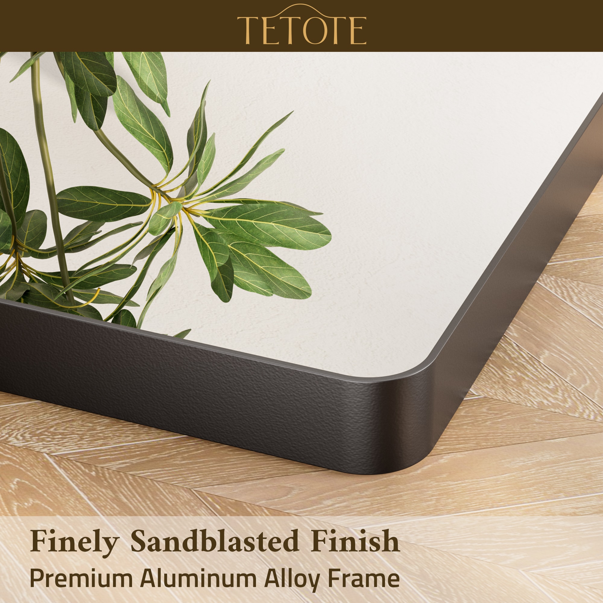 TETOTE LW-TE-BM15-6081BK Framed-Bath-Mirrors - View #6