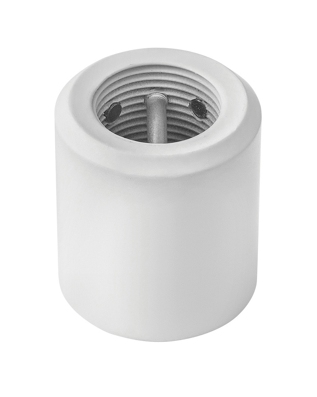 Hinkley 991001FCW Downrod Coupler Universal 2-in Chalk White Steel Indoor/Outdoor Ceiling Fan Downrod adapter Downrod coupler