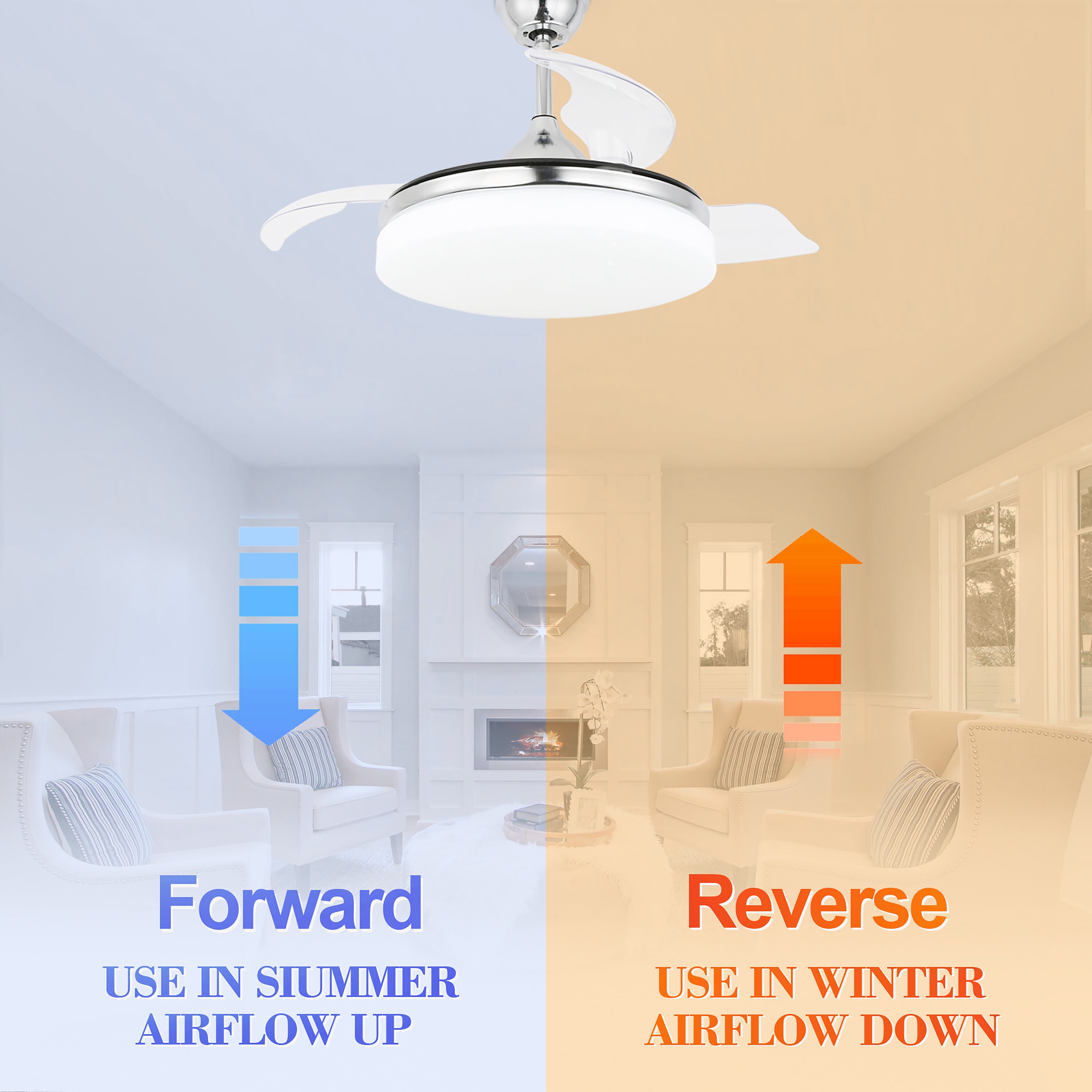 Bella Depot DC4263-C Ceiling-Fans - View #5