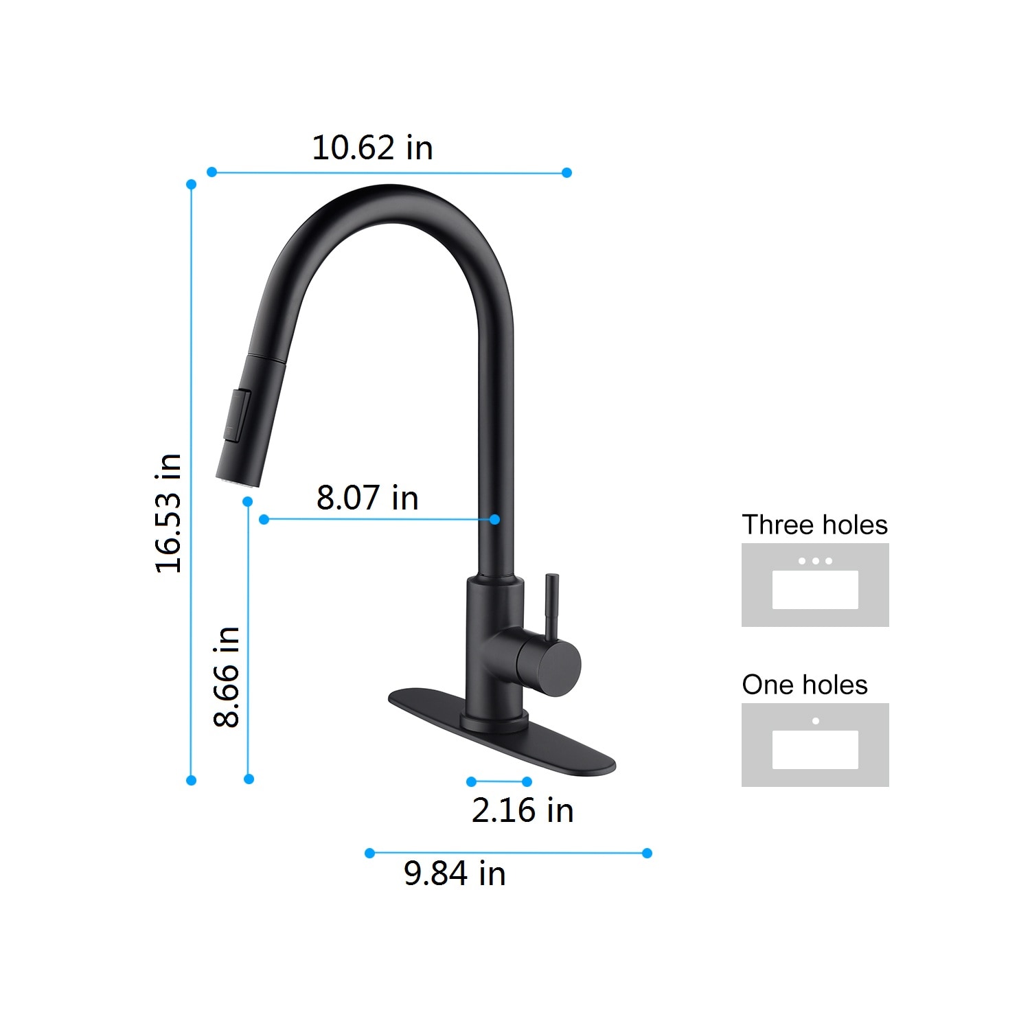 Dacicica W2287P182871-WR-8.27 Kitchen-Faucets - View #6