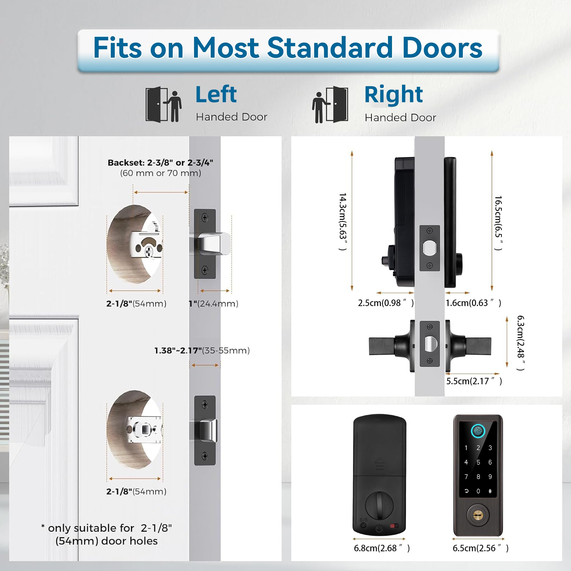 Justincity LJT0805J101 Electronic-Door-Locks - View #6