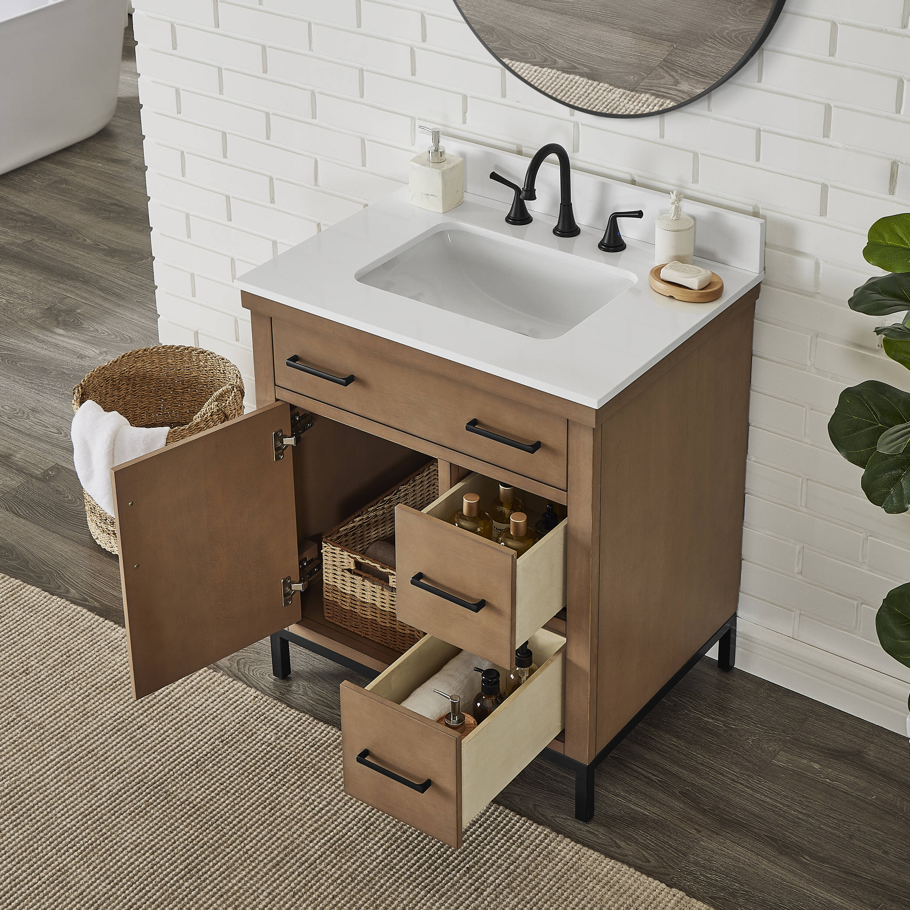 Runfine RF110441 Bath-Vanity-Combo - View #3