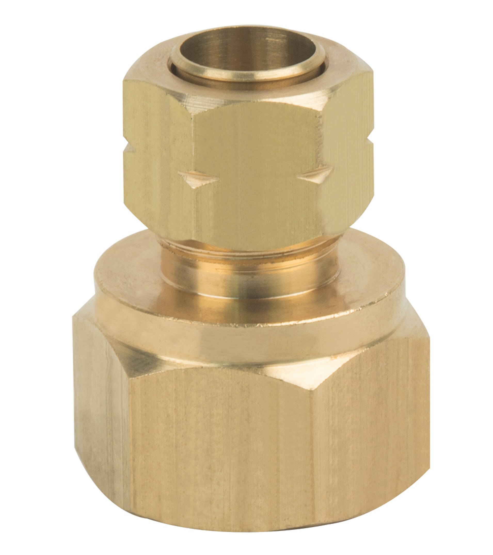 BrassCraft 66CA-6-8XY P 3/8-in x 1/2-in Compression x Fip Adapter Fitting