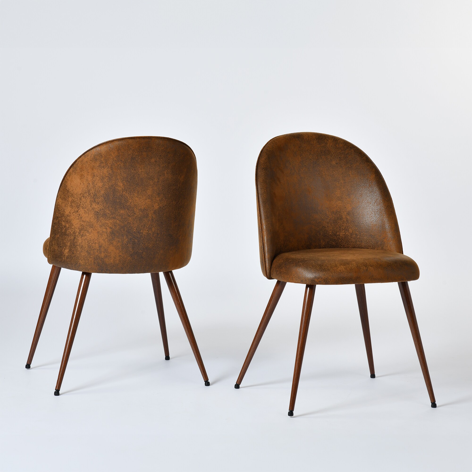 Homy Casa HAVEN BROWN 2PK Dining-Chairs - View #2