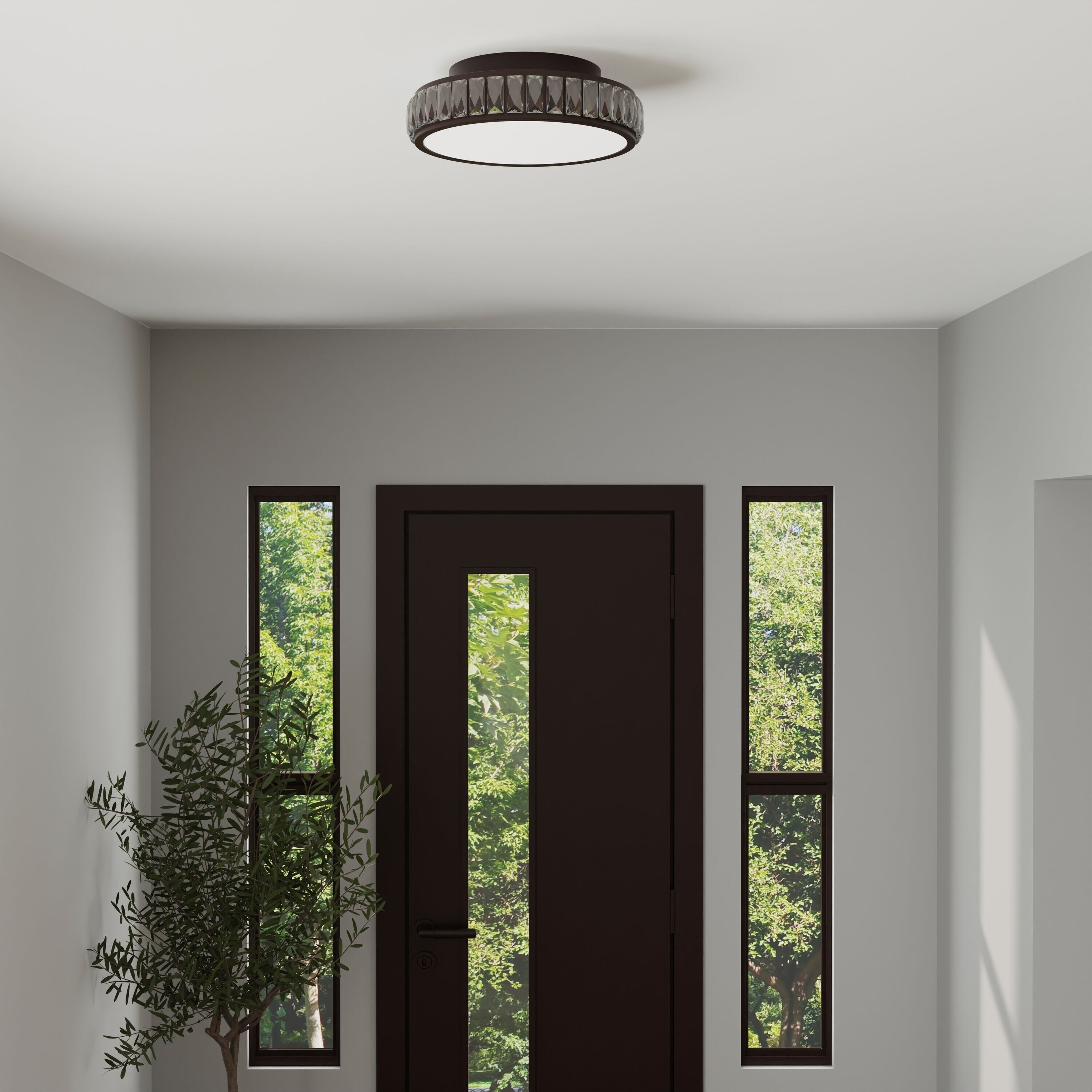 allen + roth CLL14BZ flushmounts - View #4