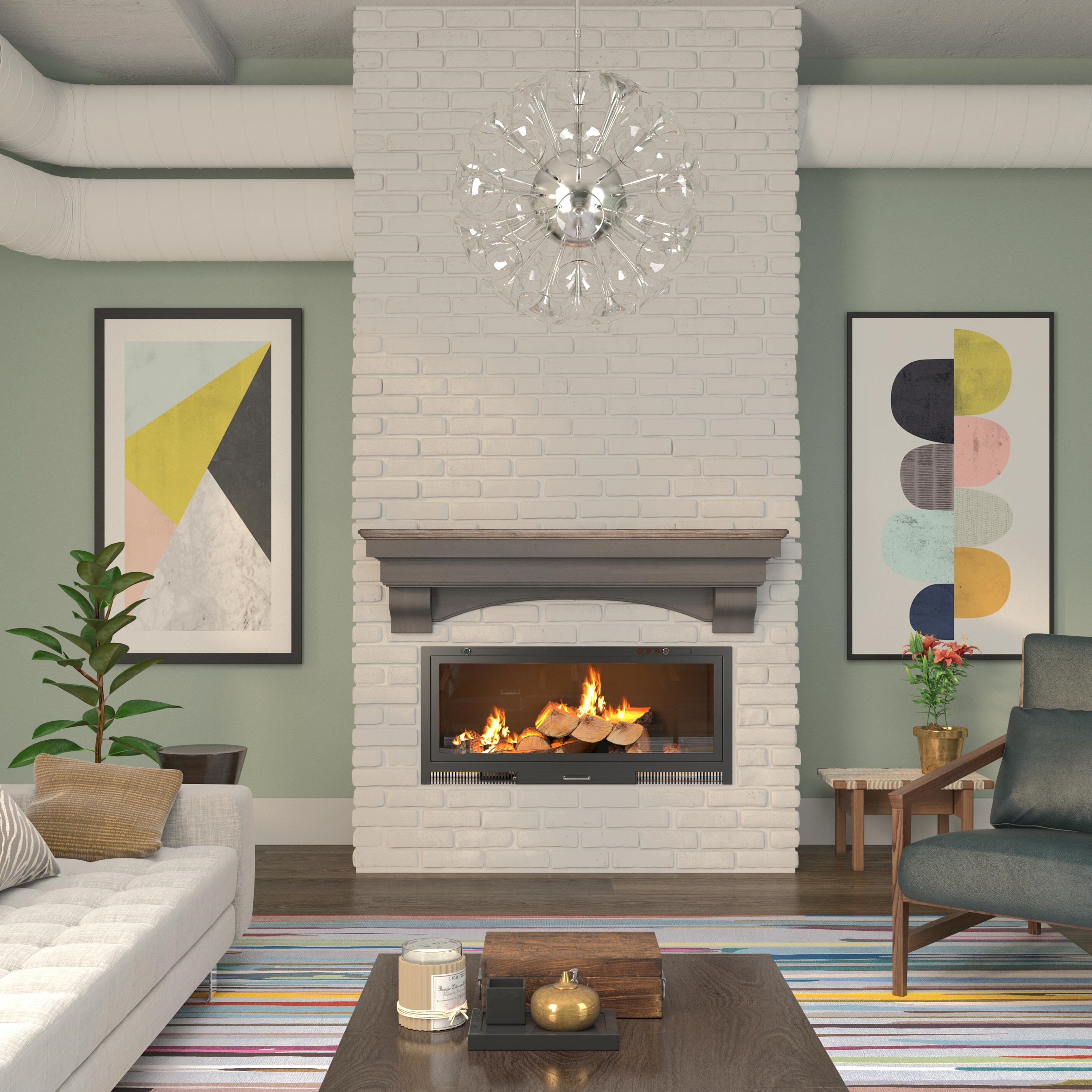 Pearl Mantels SSUP7249927L Mantel-Shelves - View #6