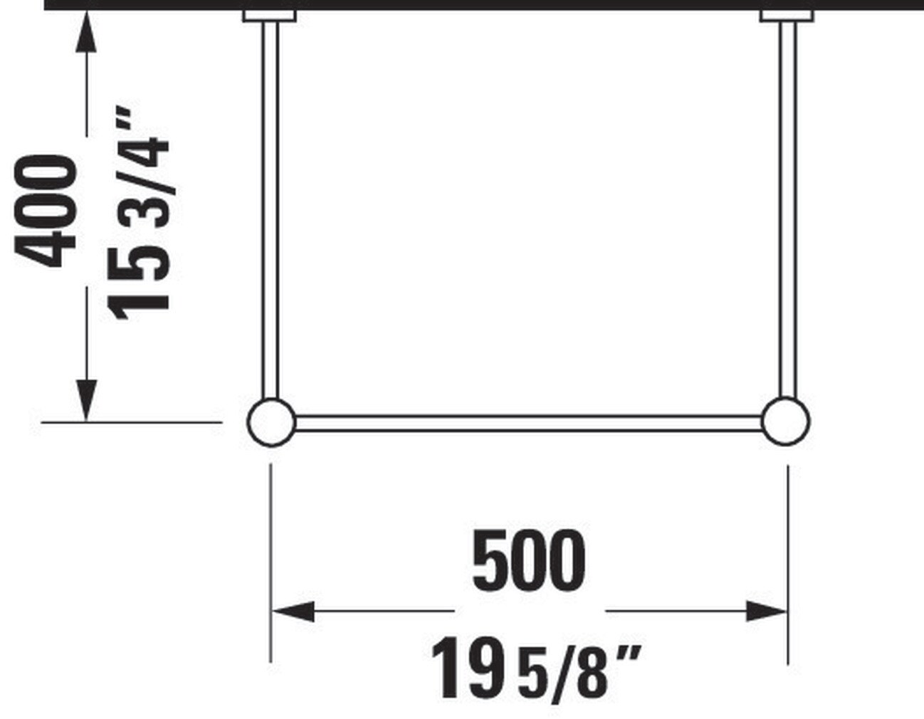 Duravit 0030591000 Console-Sinks - View #4