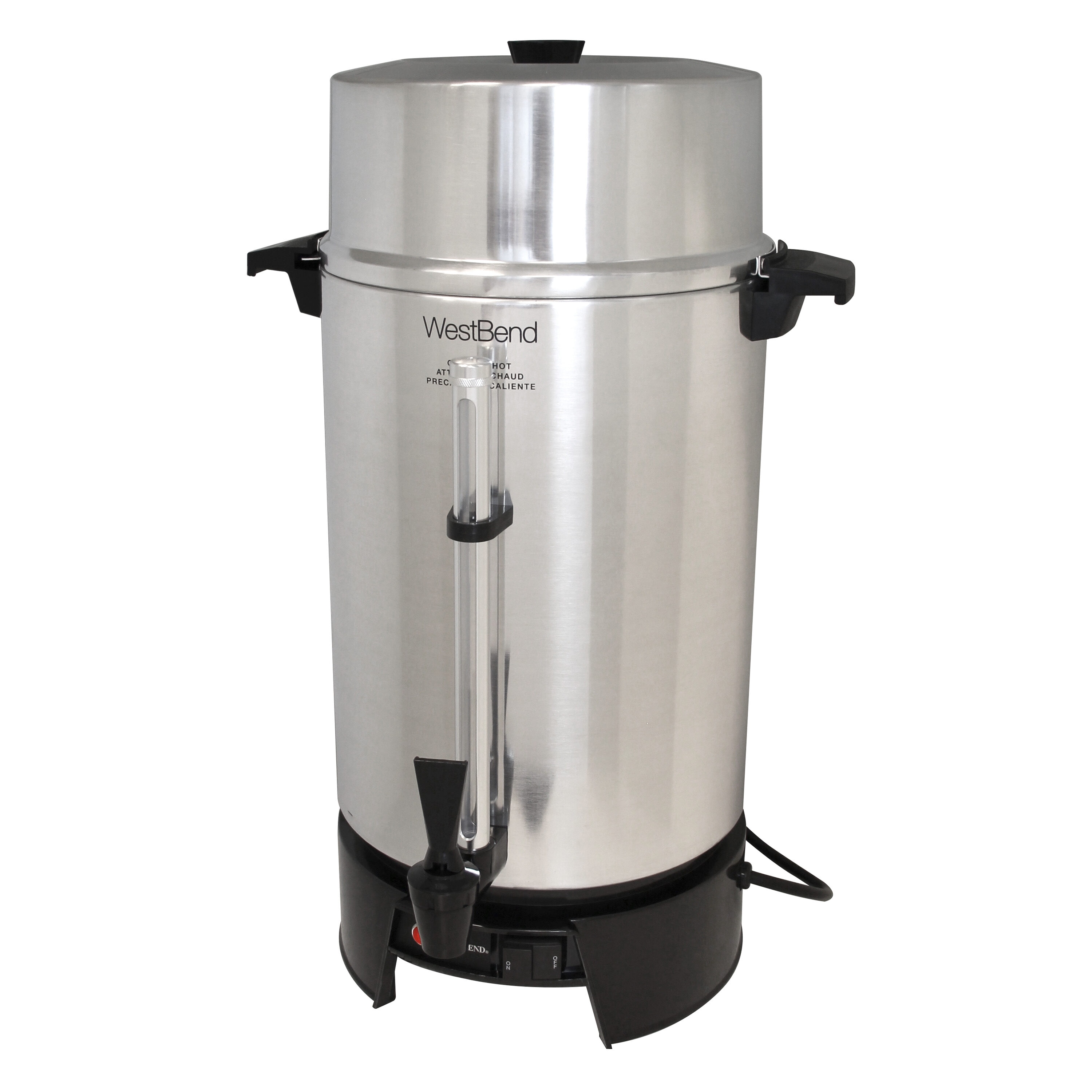 Coffee Pro Stainless Steel 100-Cup Percolating Urn