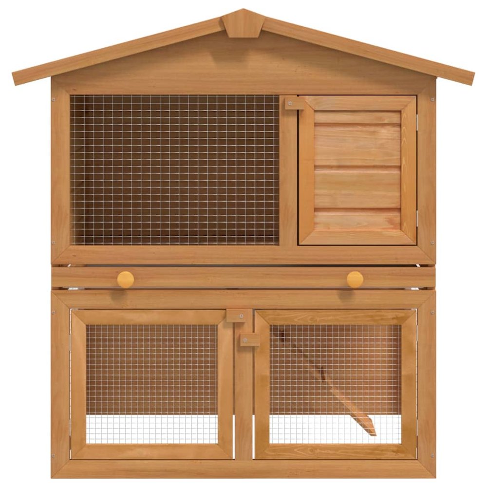 vidaXL 170160 Chicken-Coops-Rabbit-Hutches - View #2