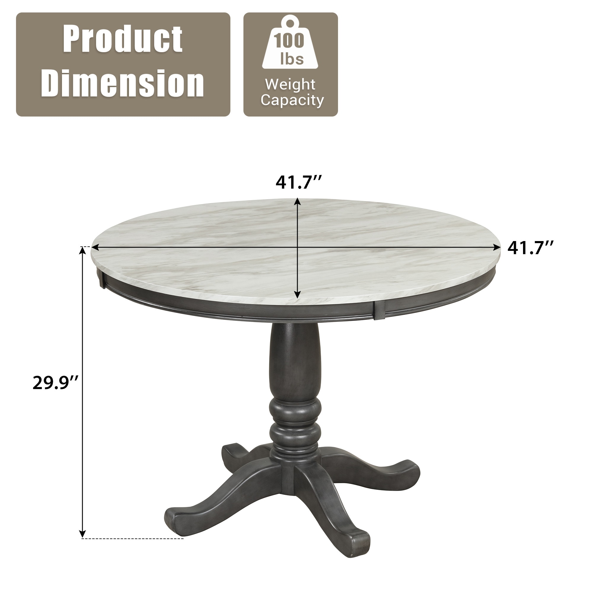 Tinyhomie LW-Y-OR-8664 Dining-Tables - View #3