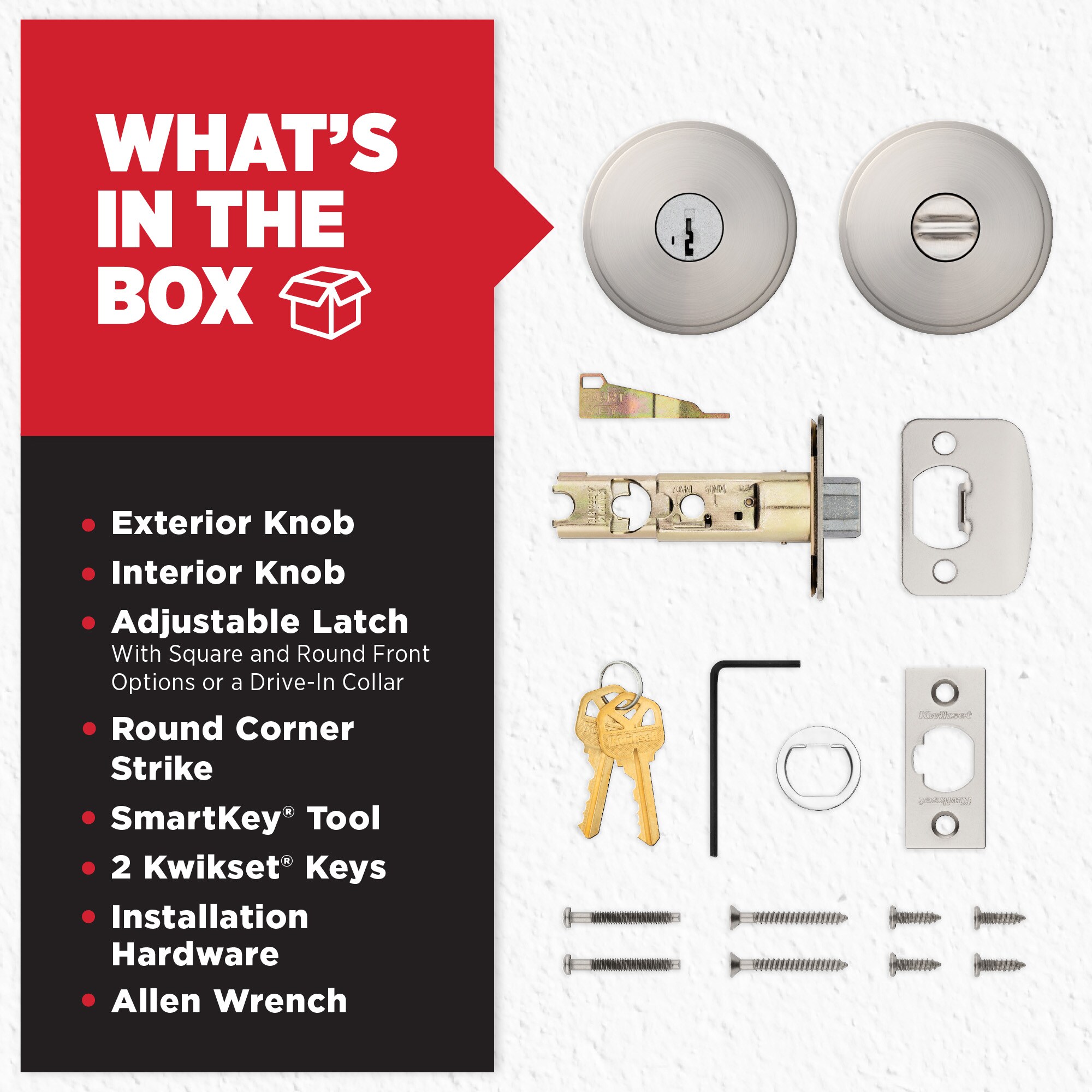 Kwikset Signature Series 740PSK RDT 15 SMT CP Door-Knobs - View #7