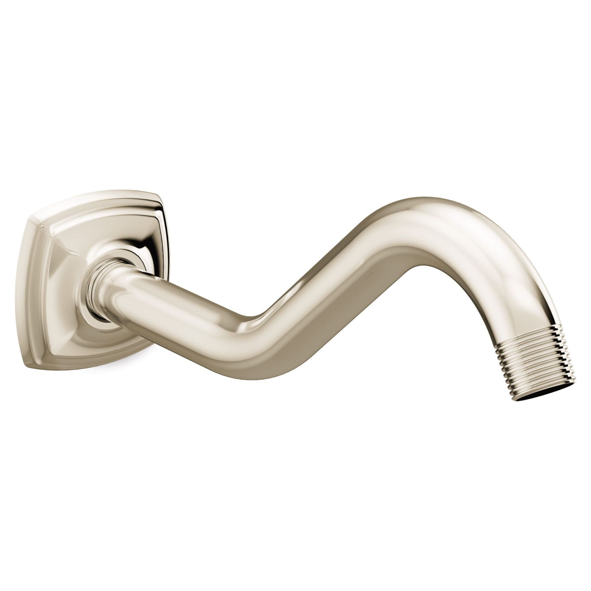 Moen 161951NL Polished Nickel 8.75-Inches Universal Shower Shower arm 0.5-Inches -ID