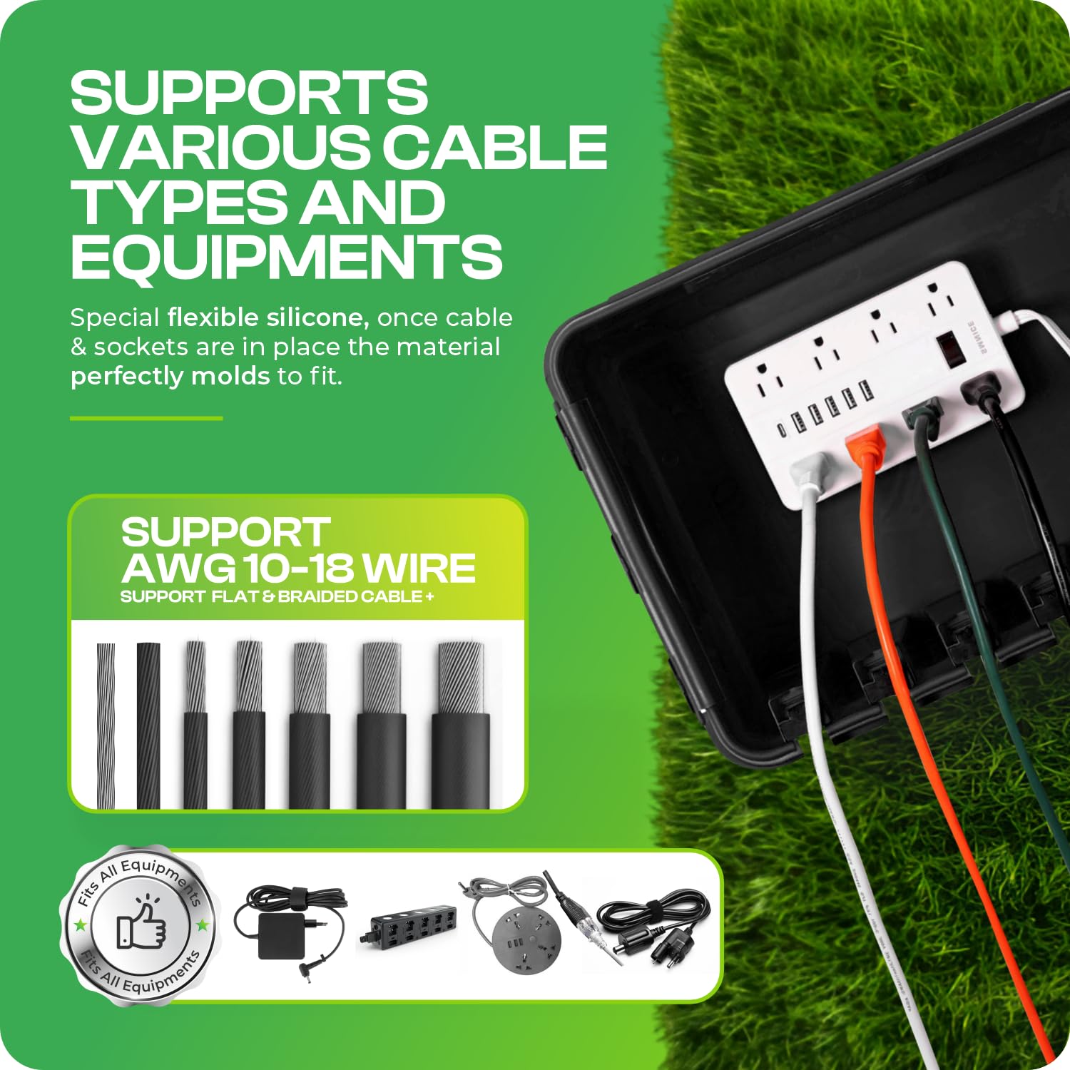 SOCKiTBOX SB BLACK MEDIUM Receptacle-Covers - View #7