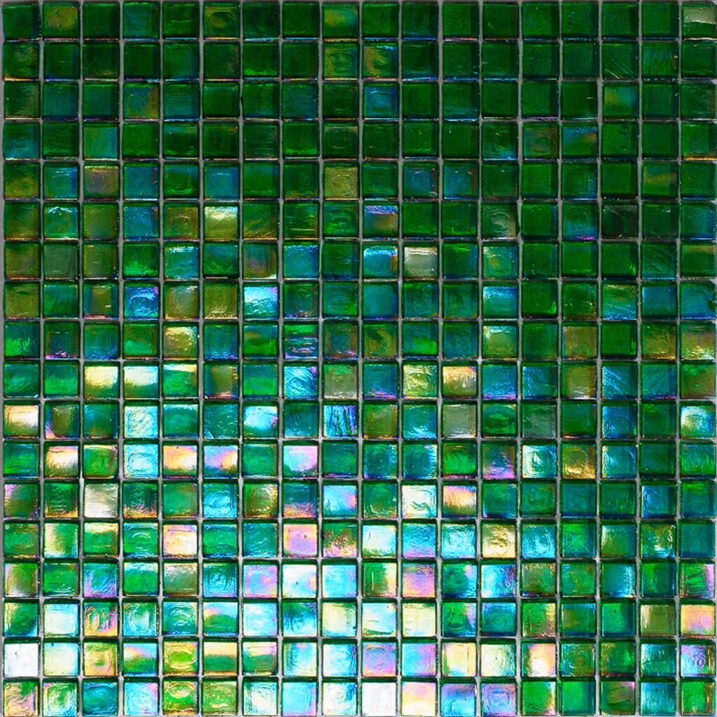 Apollo Tile Skosh Emerald Green 11-1/2-in x 11-1/2-in Glossy Glass Uniform  Squares Floor and Wall Tile (18.69-sq. ft/ Carton) in the Tile department  at