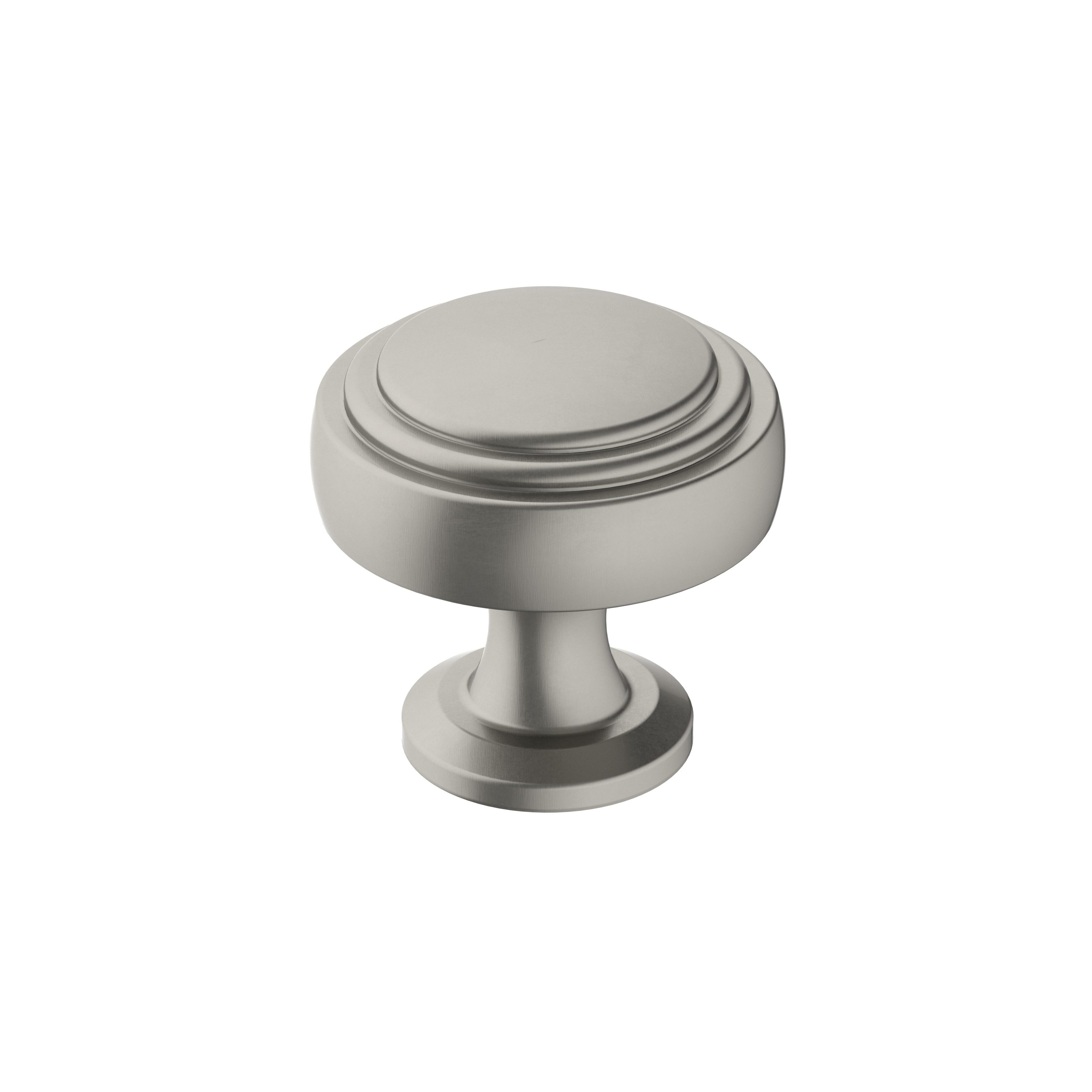 Amerock BP36765G10 Winsome 1-1/4-in Satin Nickel Round Traditional Cabinet Knob