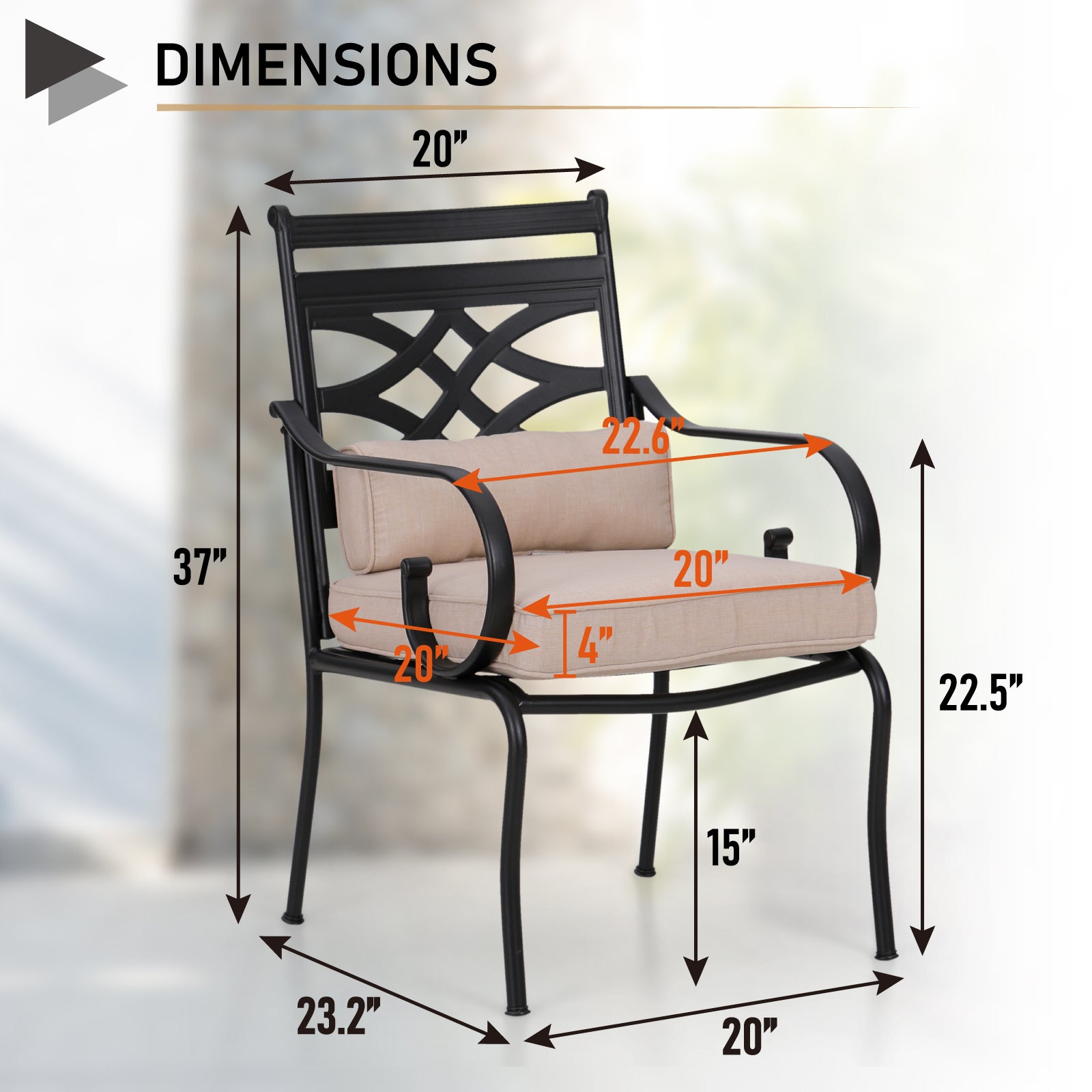 Sunshine Valley PV-405 Patio-Chairs - View #6