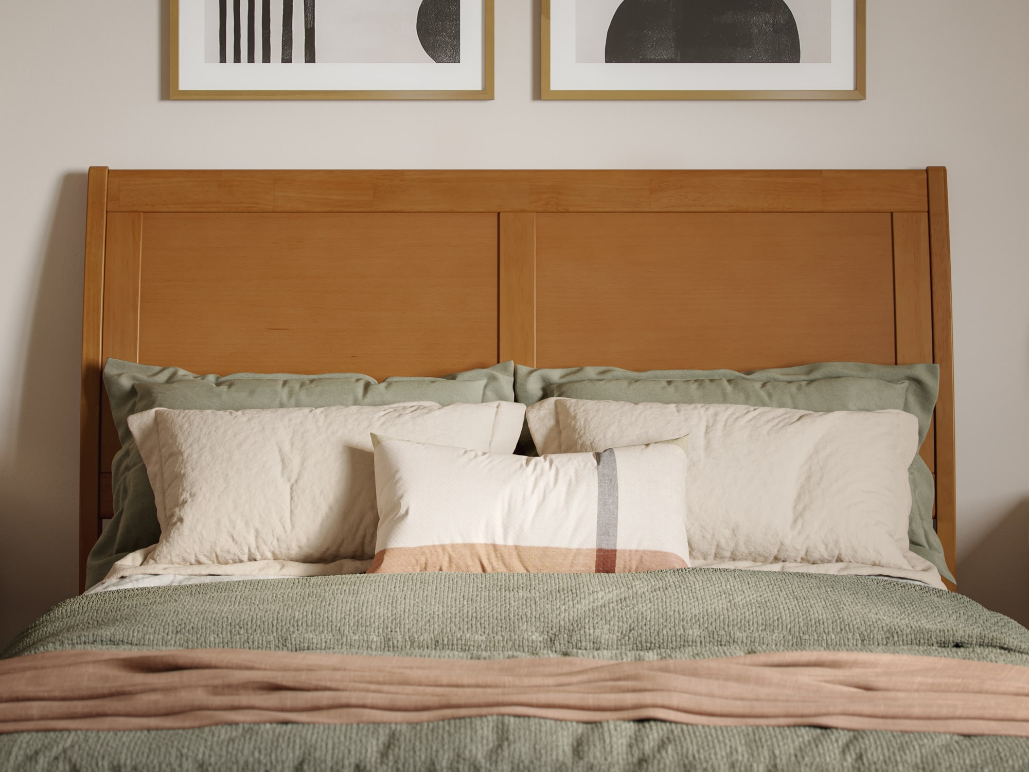AFI AR28983T Portland Light Toffee Full Headboard