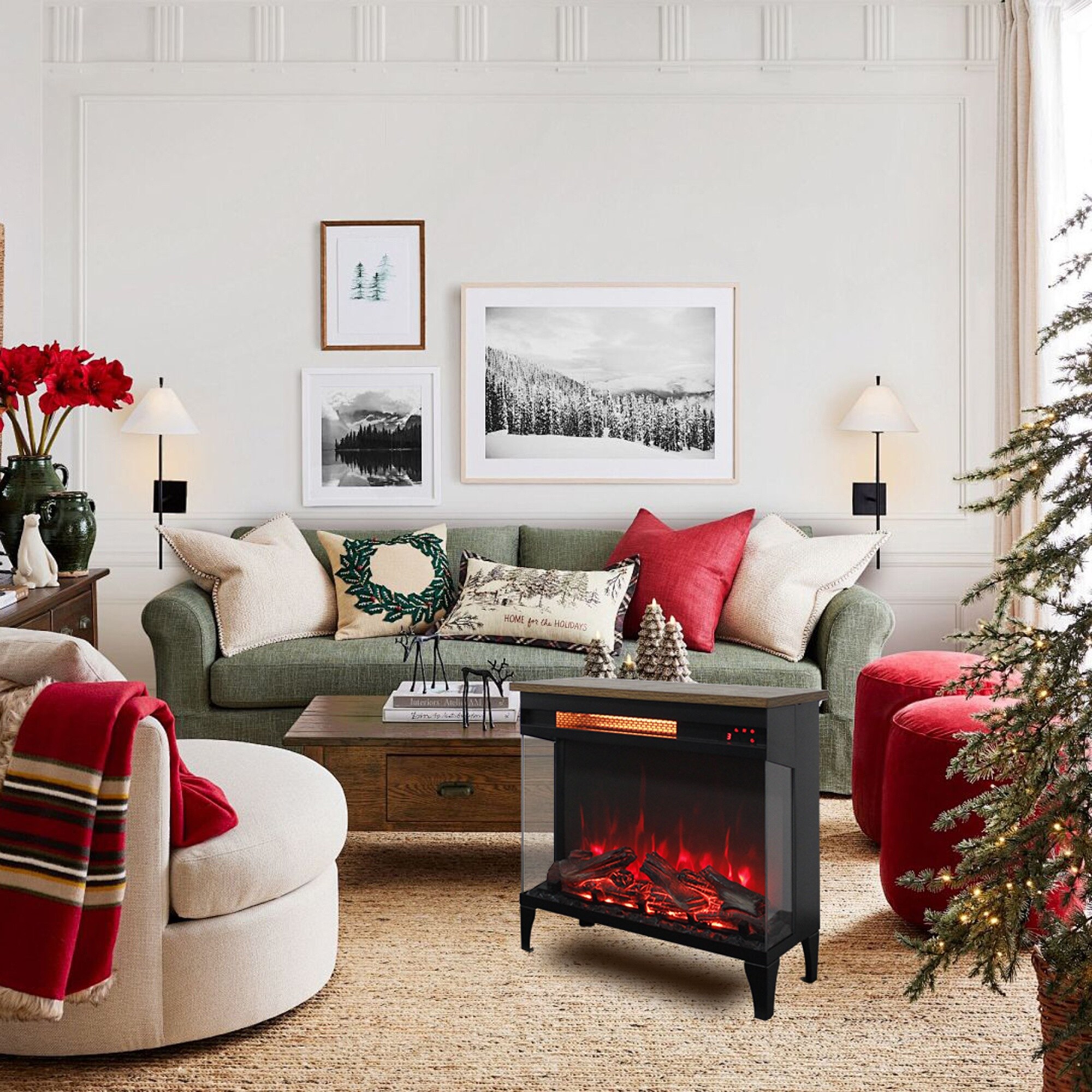 Dimakai DK-W1769P264255 Electric-Fireplaces - View #4